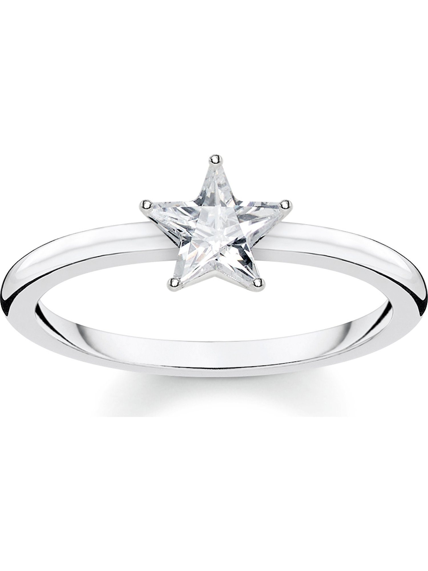 THOMAS SABO Fingerring Thomas Sabo Damenring, Zirkonia