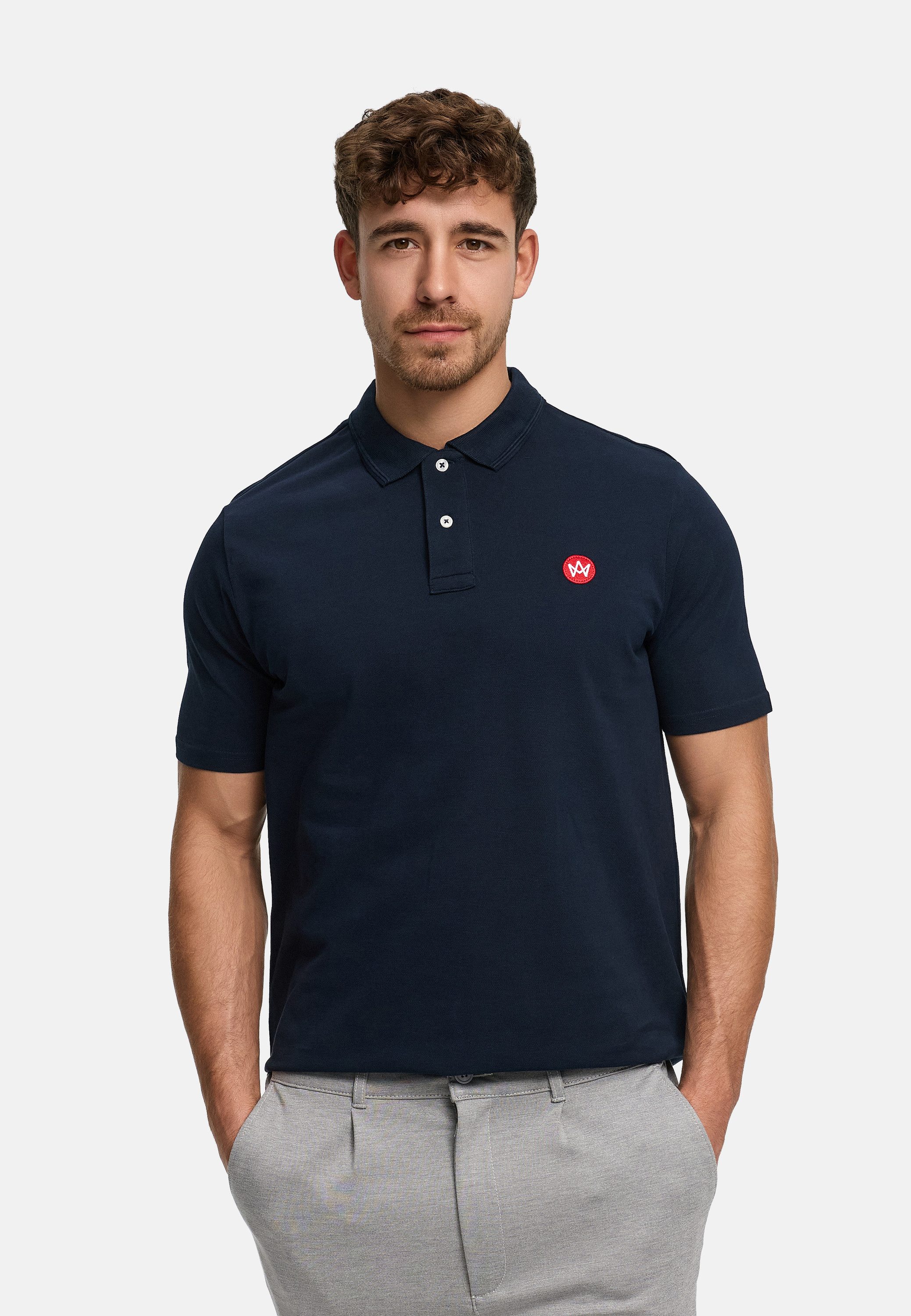 Kronstadt Poloshirt Herren KSImber Polo Shirt Herrenshirt aus hochwertigem Piqué-Gewebe aus 100 % Baumwolle