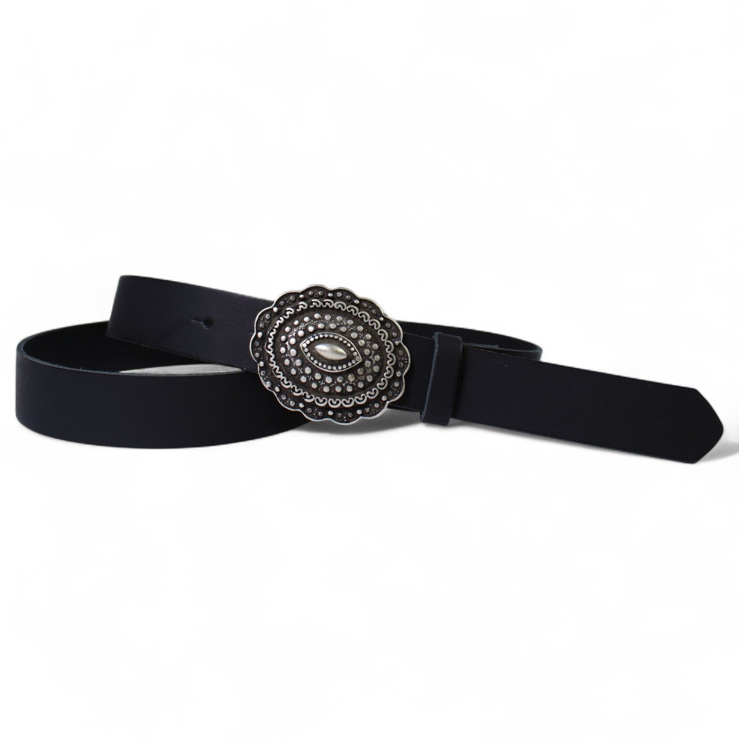 FRONHOFER Сцепные ремни 17928 (1-St) Damen Ledergürtel 3 cm verzierte Ремниschnalle, Koppelschnalle Leder