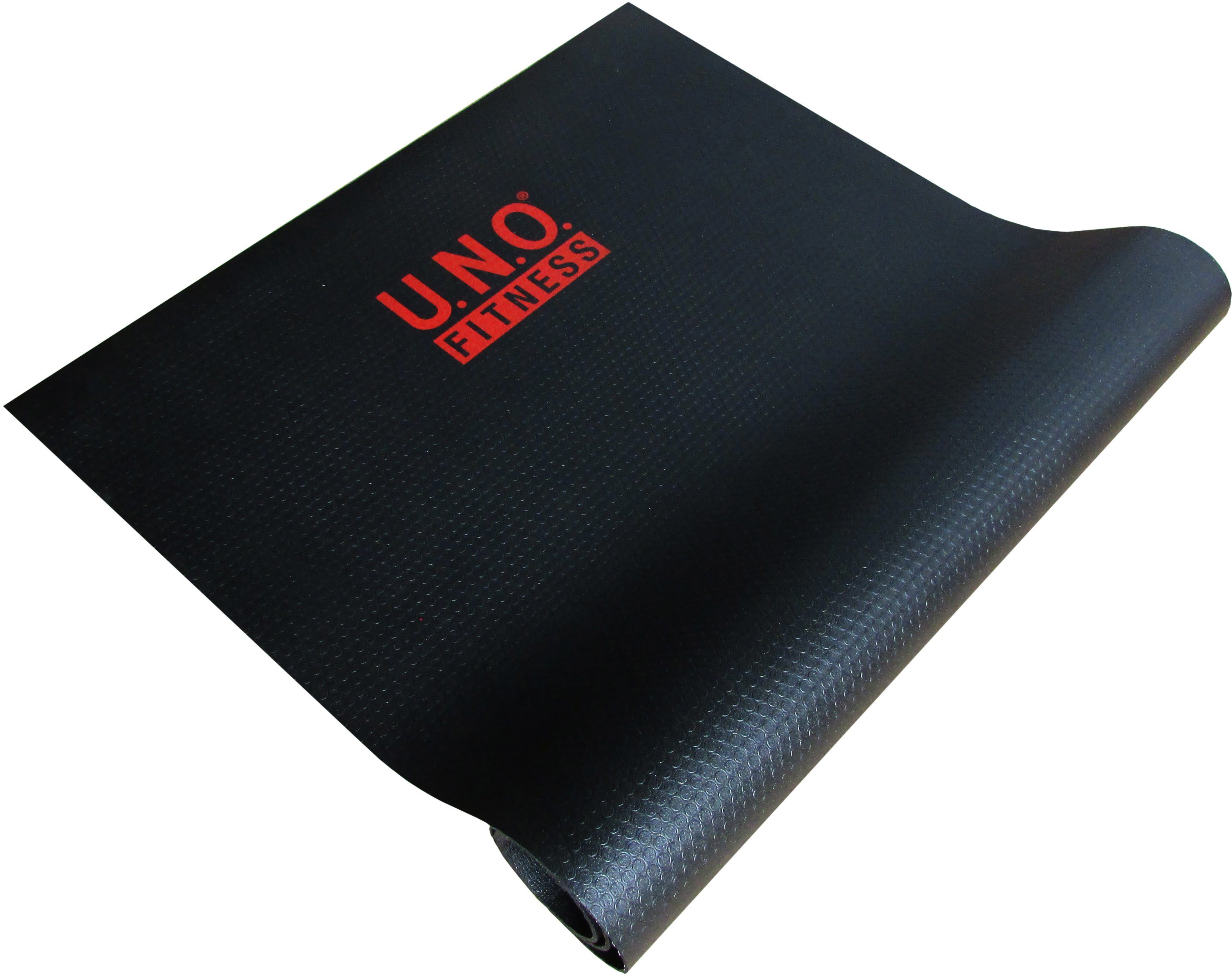 U.N.O. FITNESS Bodenschutzplatte, für Fitnessgeräte schwarz