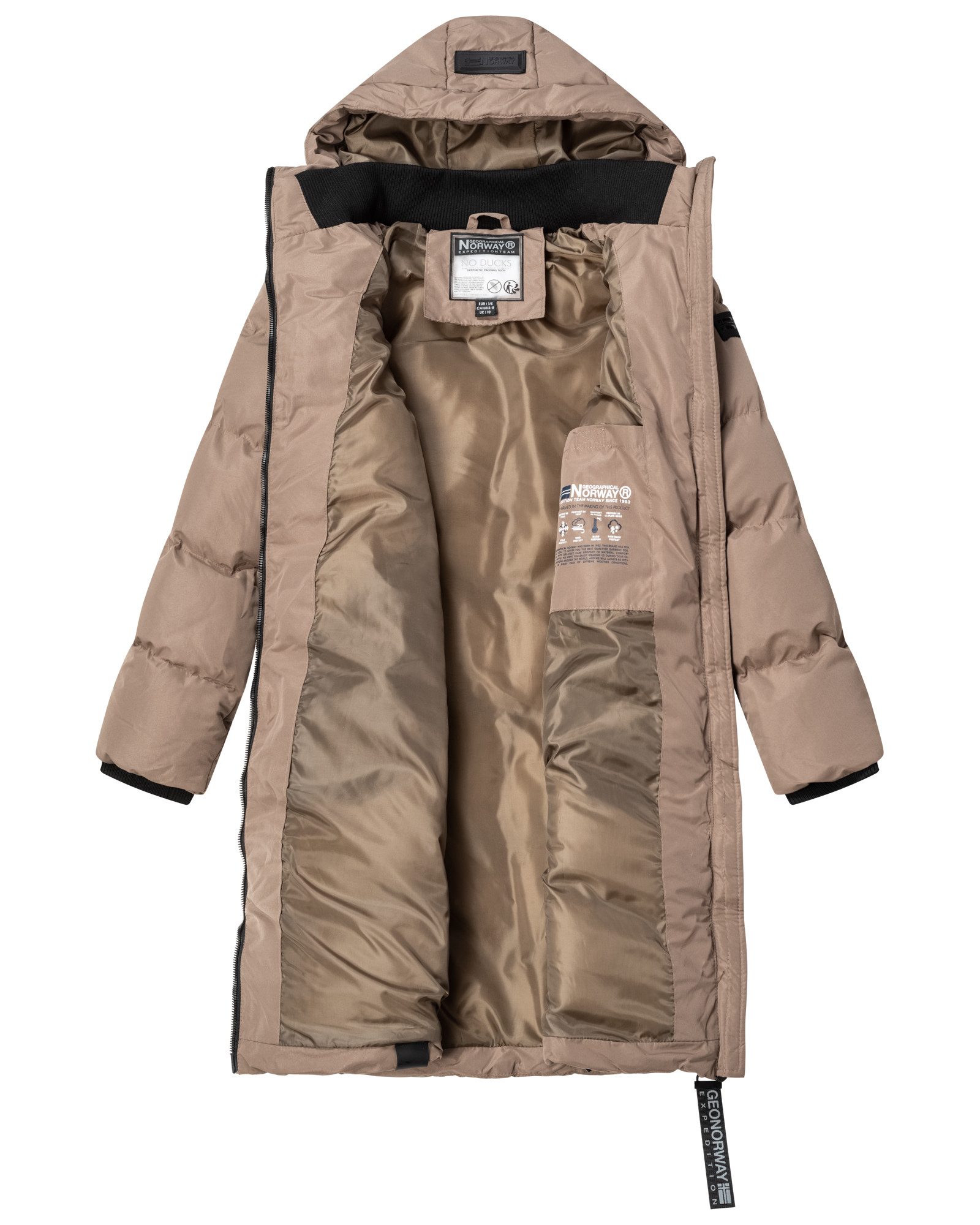 Geographical Norway Steppjacke Damen Winter Jacke Mantel Parka Steppjacke Steppmantel Wintermantel