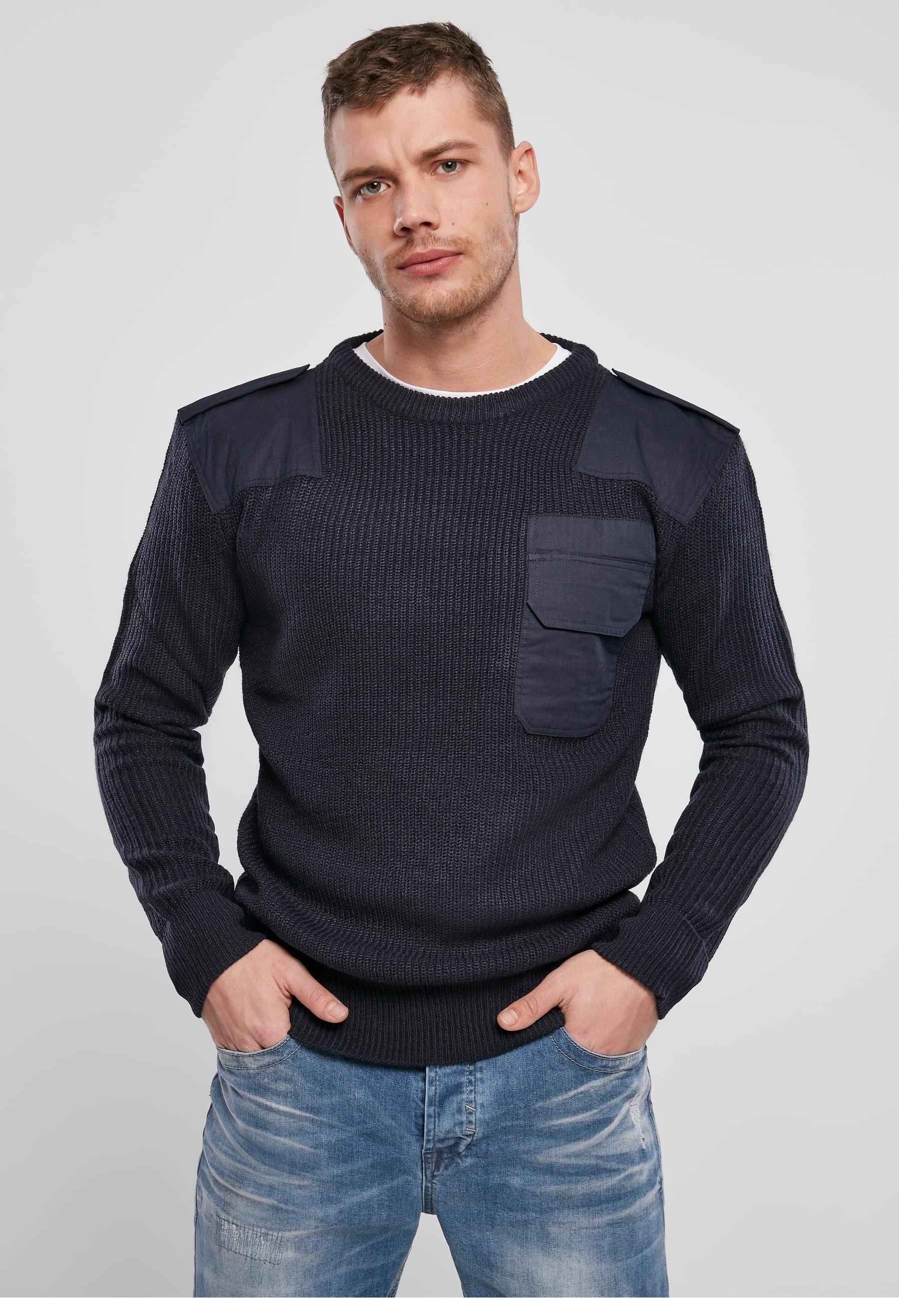 Brandit Rundhalspullover Brandit Herren Military Sweater günstig online kaufen