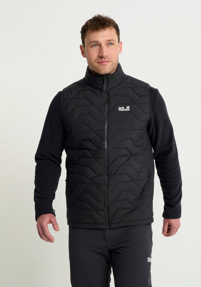Jack Wolfskin Funktionsweste FLEXTREK INS VEST M für Wandern, sportlicher Stil, aus Polyester, leicht