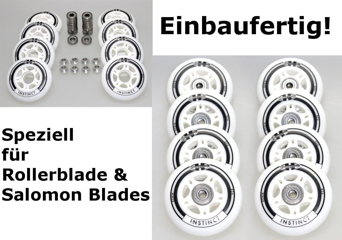 Hyper InlineskatesRolle Hyper Instinct 80mm Rolle+ABEC9+8mm Spacer