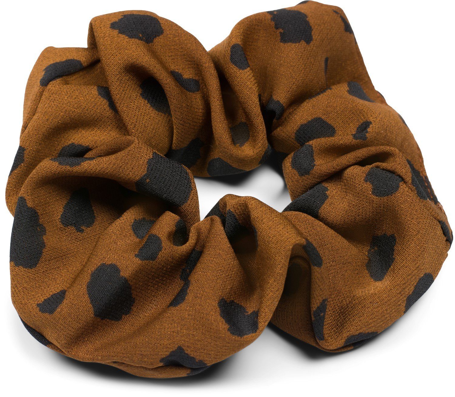 Muster Cognac 1-tlg., styleBREAKER Scrunchie Haargummi Punkte Haargummi, Dalmatiner