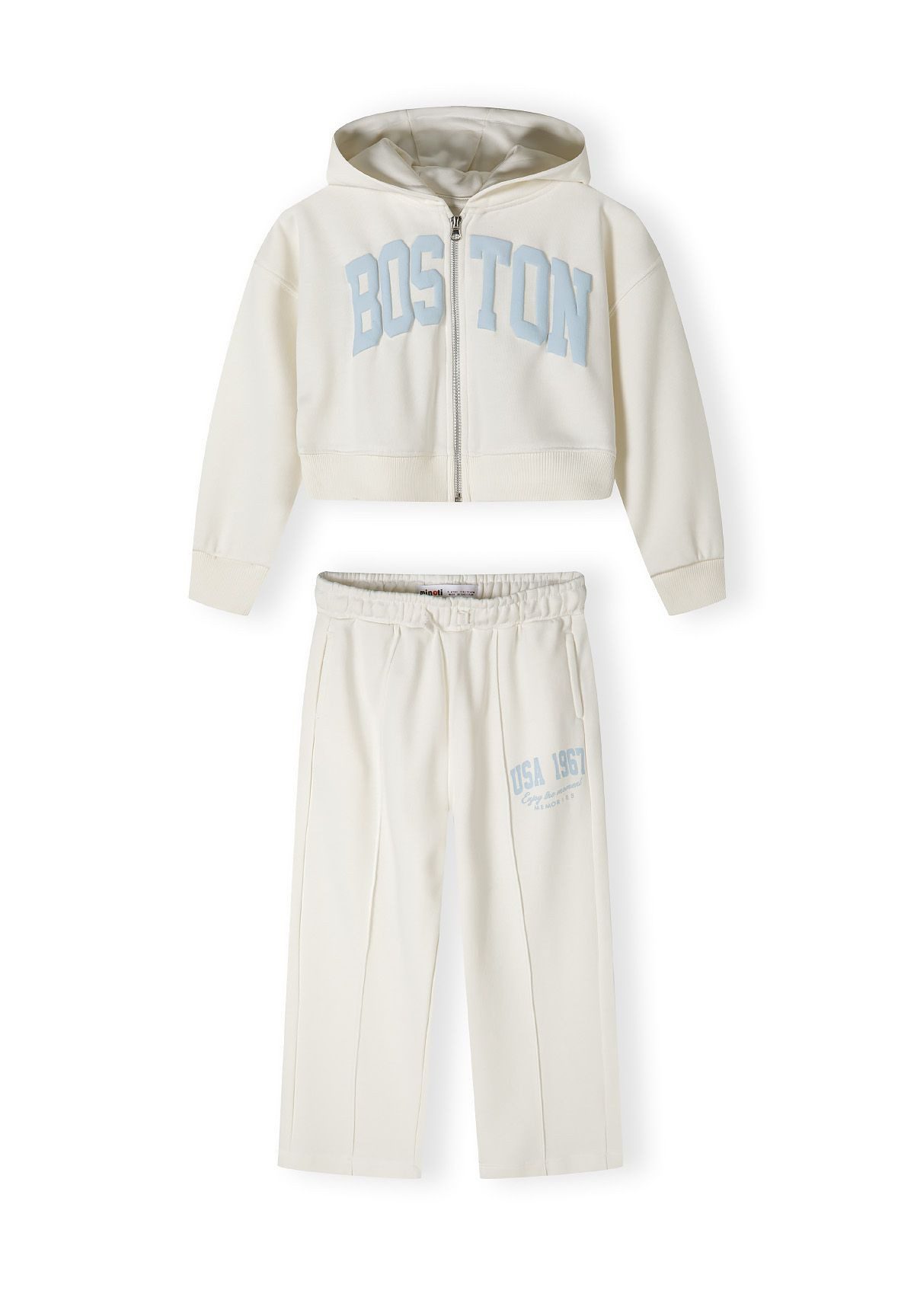 MINOTI Jogginganzug Trainingsanzug mit Kapuzenpulli (3y-14y) (2-tlg)