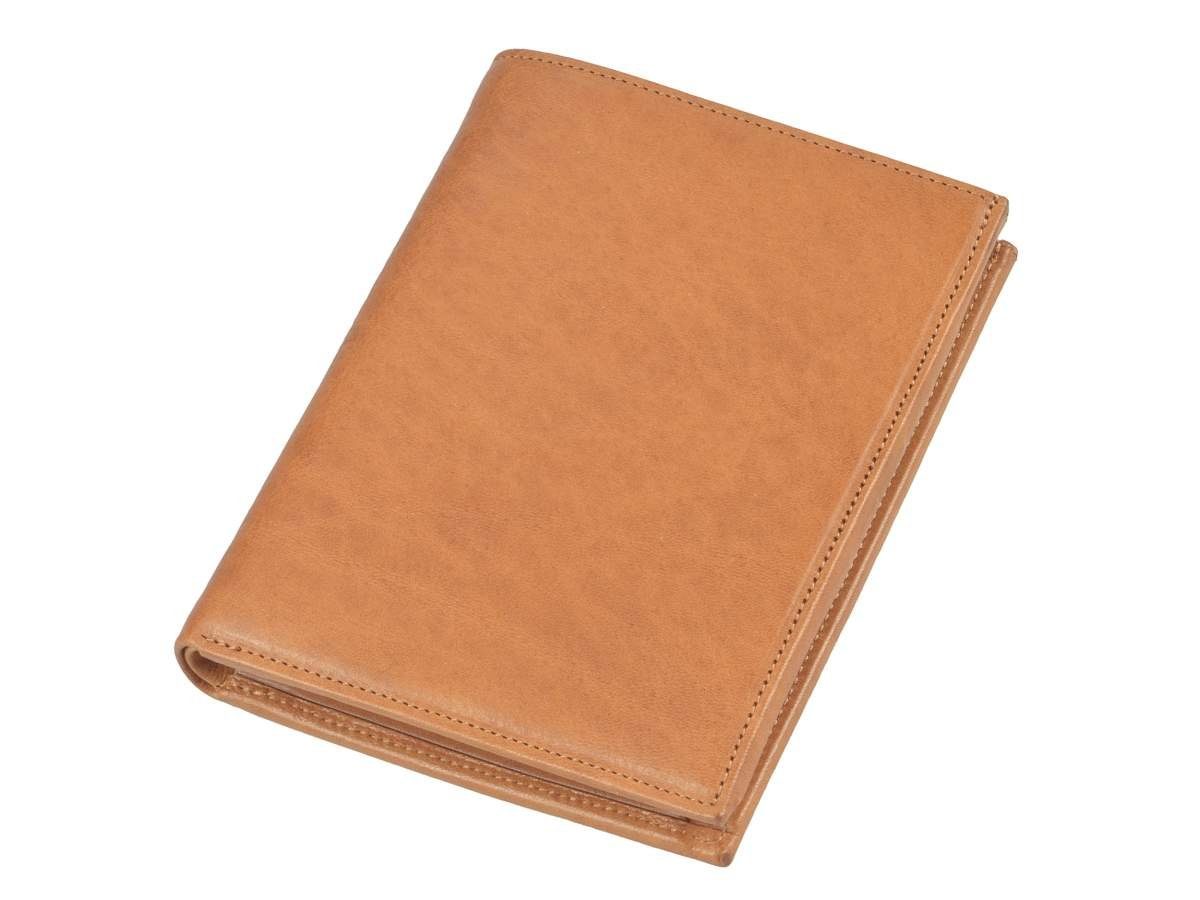 Sonnenleder Geldbörse Donau Portemonnaie Herren Leder im Hochformat sehr edel, Herrenbörse, Portemonnaie, Hochformat 10,5x13,0cm, sehr edel