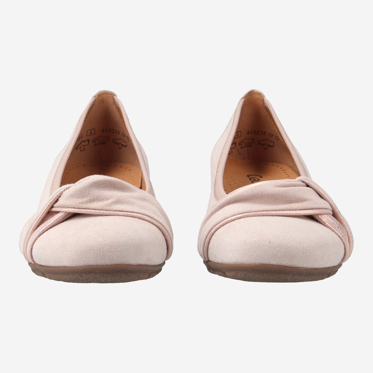 Gabor Gabor 44.165.10, Ballerina, Rose, Damen Ballerina