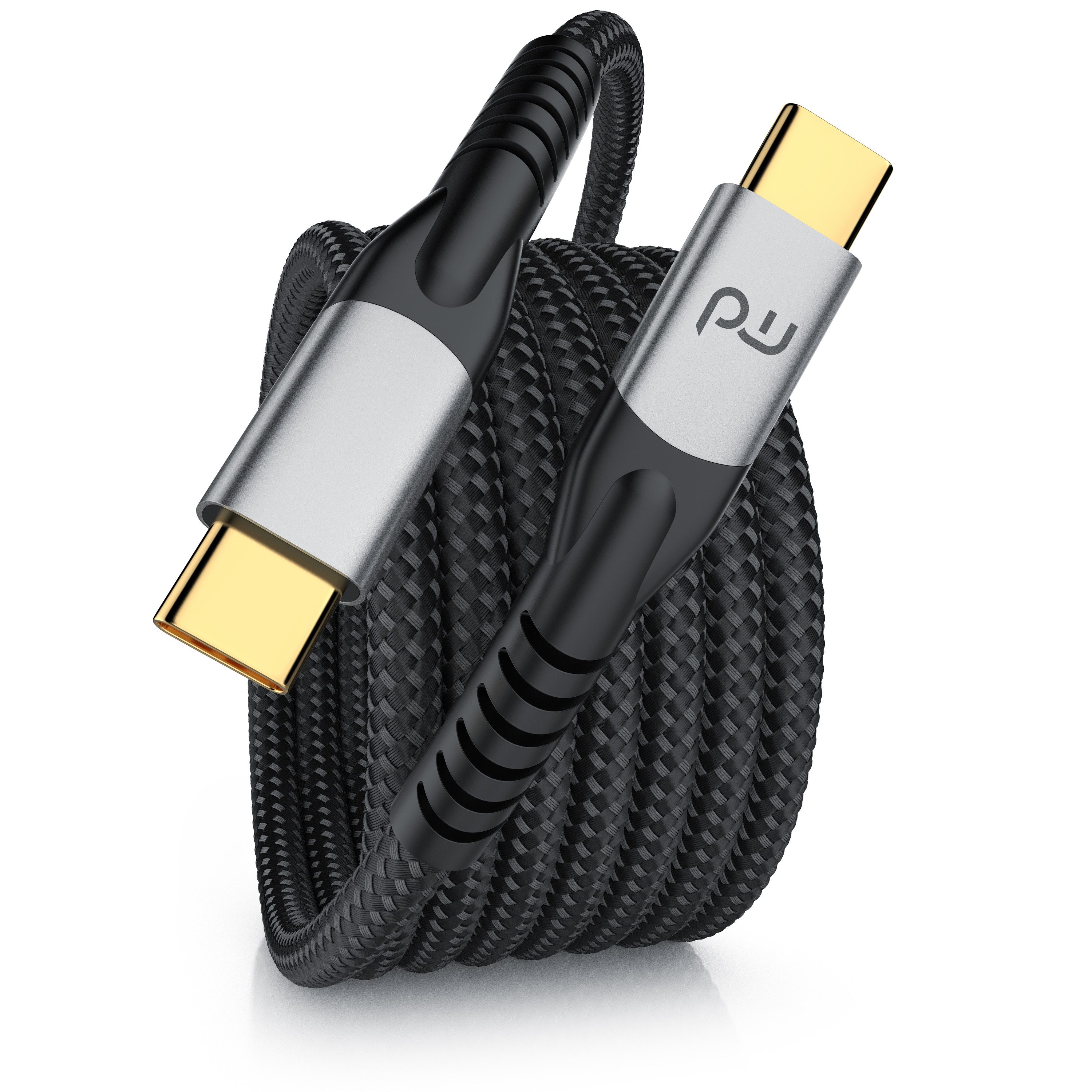 Primewire USB 3.2 Gen2 - Power Delivery 100 W - Datenkabel 10 Gbit/s - 1m USB-Kabel, USB Typ C, USB Typ C Stecker (100 cm), schnelles Laden für Smartphone, Tablet, Powerbank, Notebook, MacBook