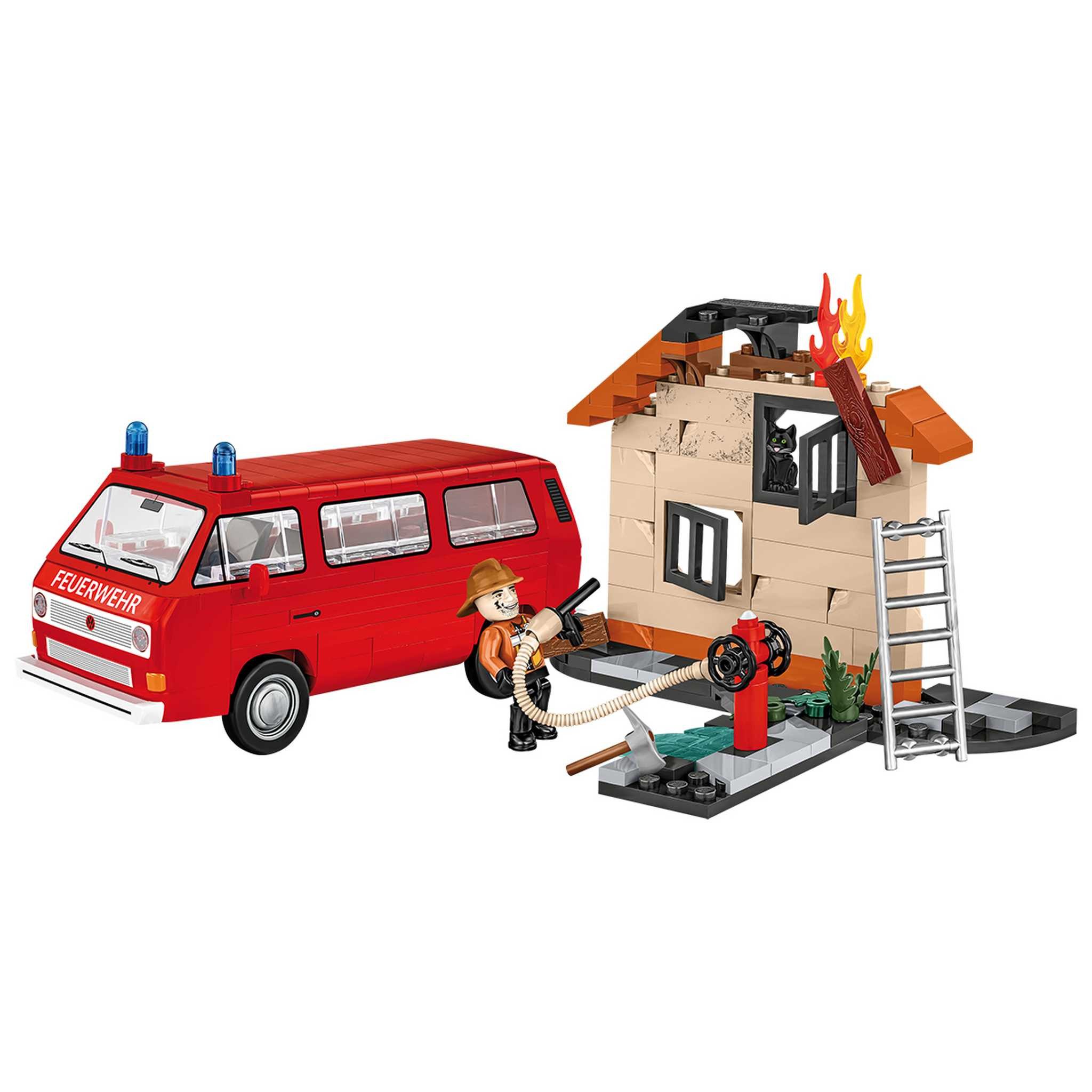 COBI CB-24635 - VW T3 Feuerwehr (Cobi) Spielbausteine