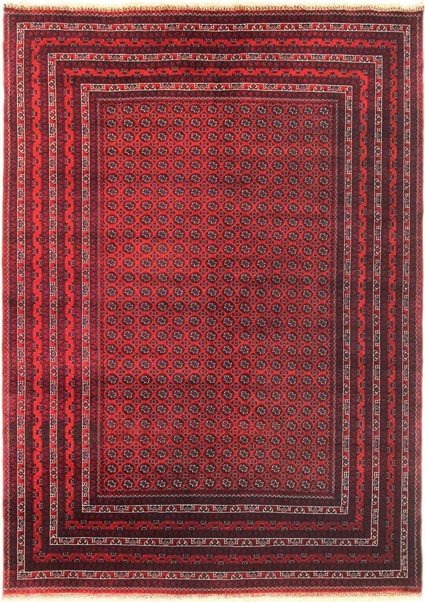 Orientteppich Afghan Mauri 200x290 Handgeknüpfter Orientteppich, Nain Trading, rechteckig, Höhe: 6 mm