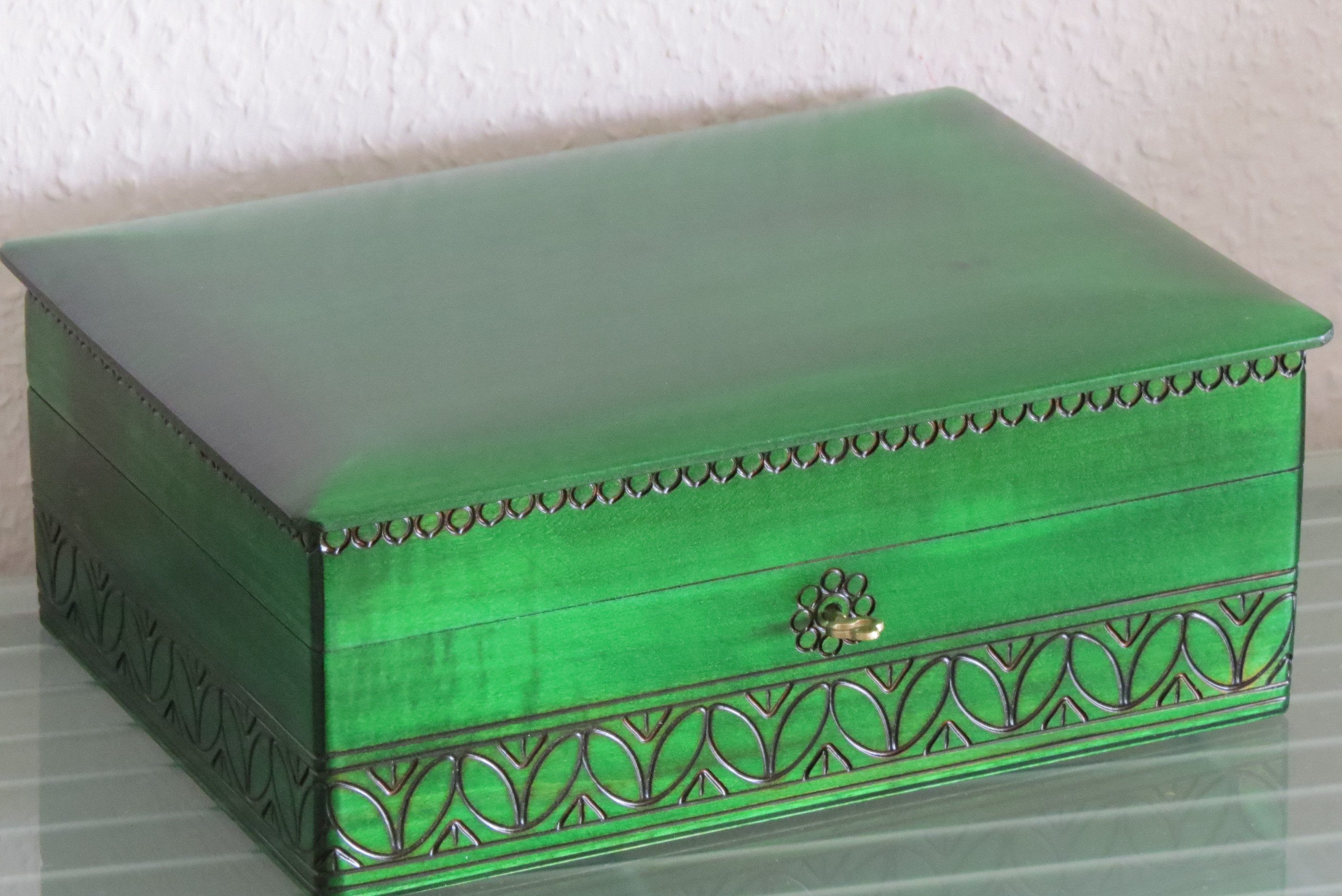 Holzprodukte Nähkästchen Nähkästchen Nähkasten Schmuckkästchen Nähkorb Nähkiste Box Holz