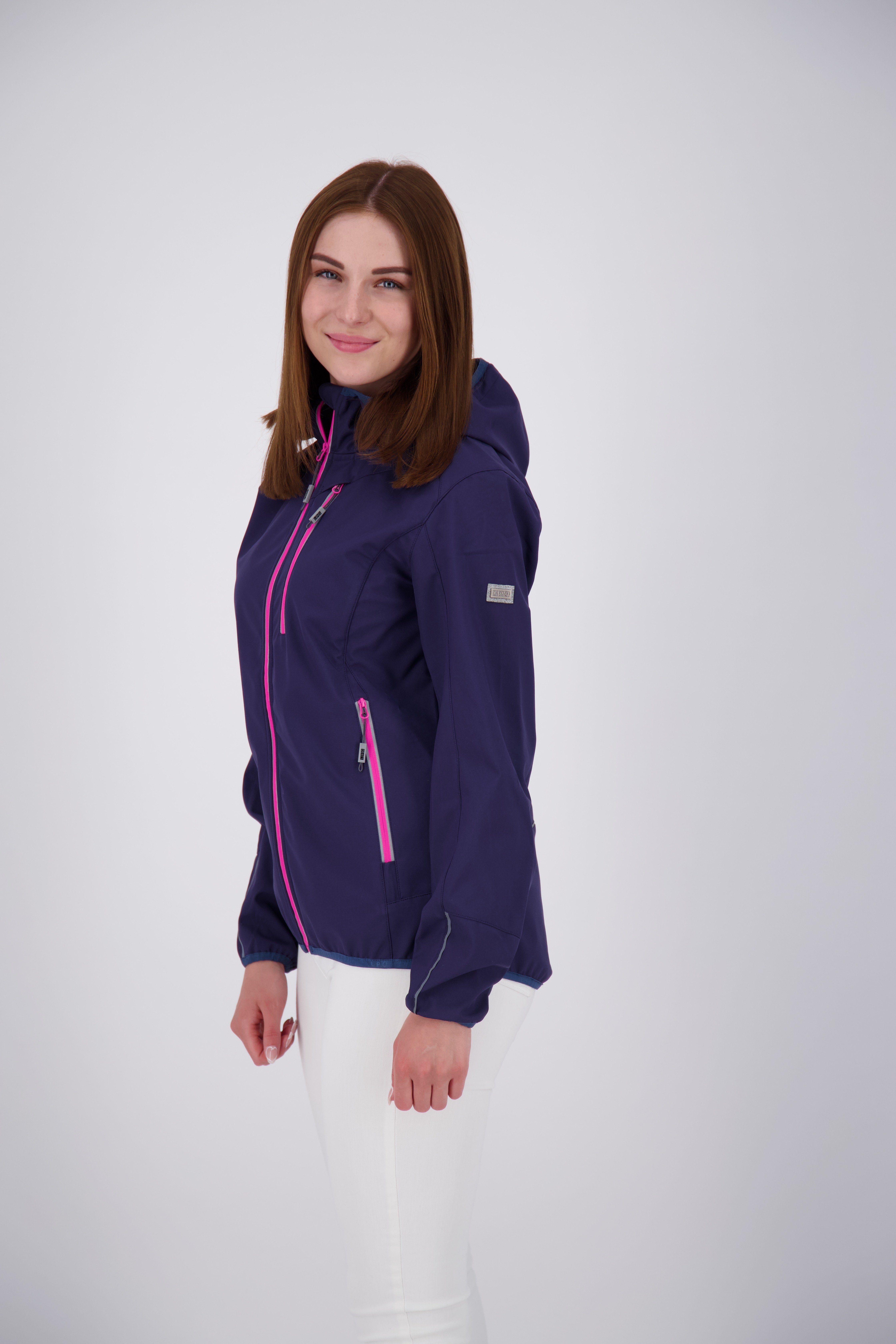 DEPROC Active Größen PEAK in WOMEN MECATINA maritim erhältlich Großen II Softshelljacke blue auch