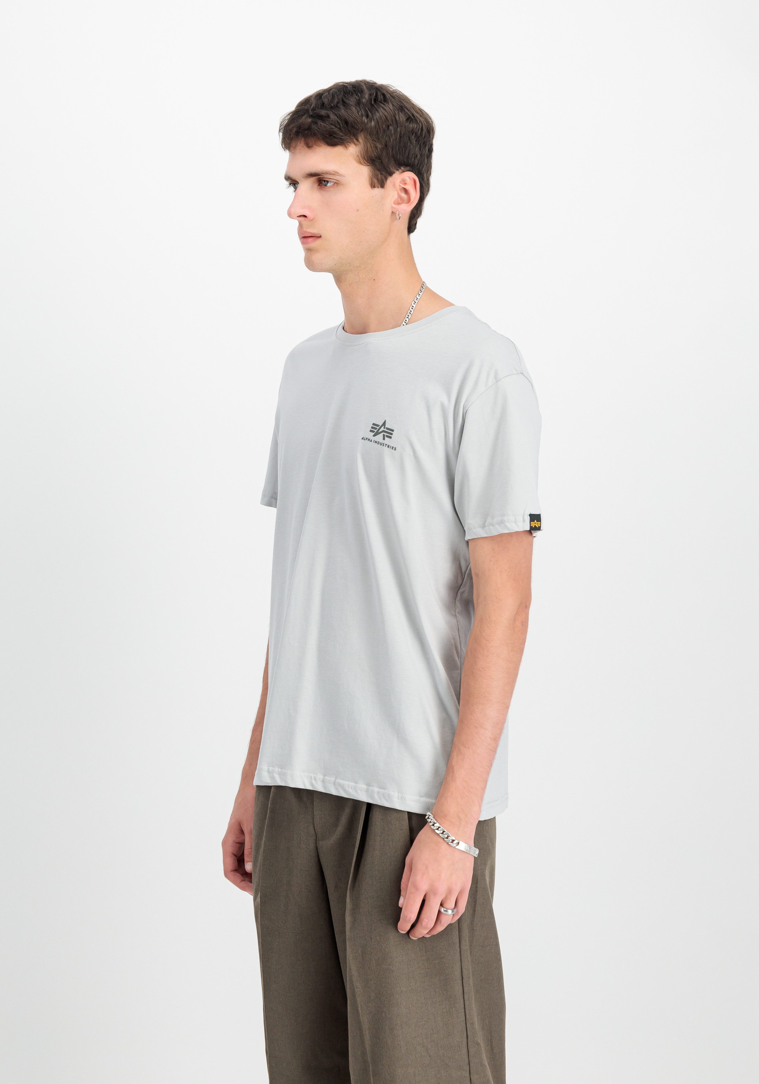 Alpha Industries Rundhalsshirt BASIC T SMALL LOGO günstig online kaufen
