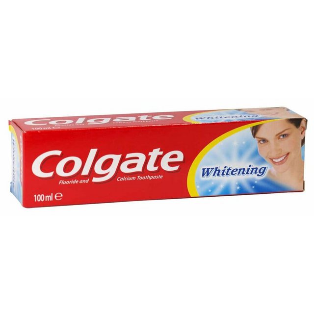 Colgate Zahnpasta “Colgate Fluoride + Calcium Whitening Zahnpasta 100 ml”