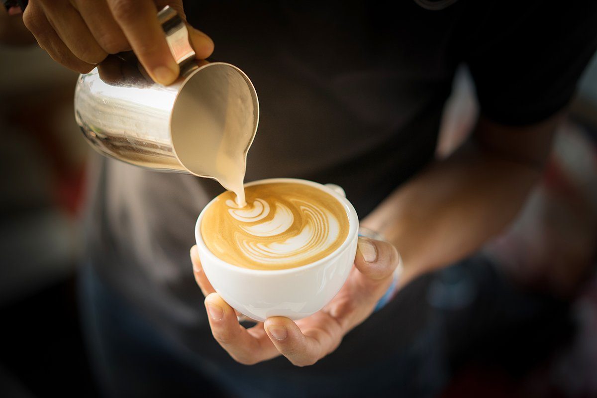 Morleos Milchkännchen Barista Milchkanne Aufschäum Schaum Kännchen 350ml + 750ml