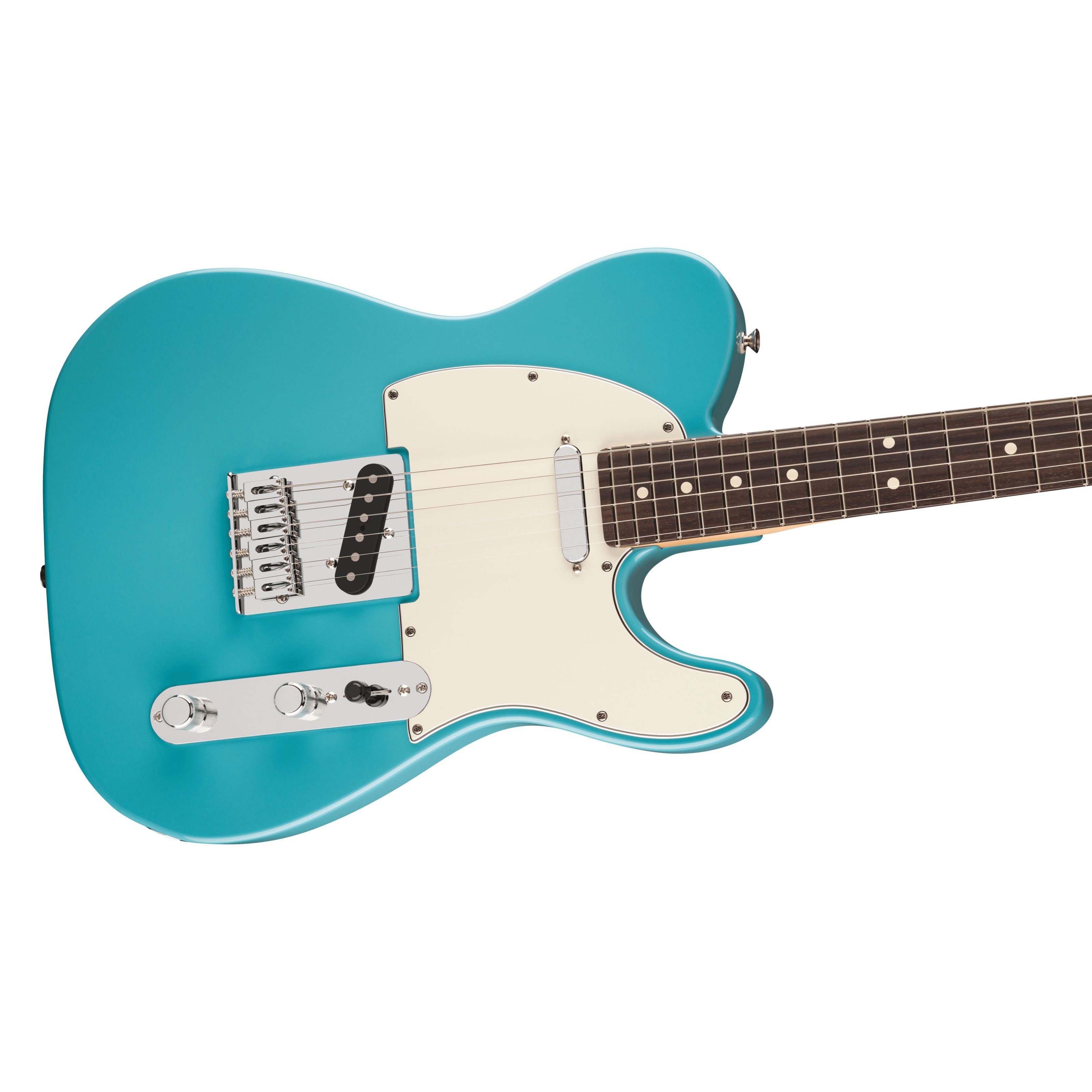 Fender E-Gitarre, E-Gitarren, T-Modelle, Player II Telecaster RW Aquatone Blue - E-Gitarre