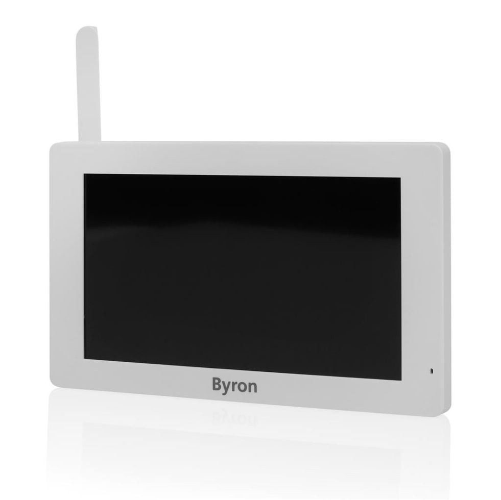Byron Video-Türsprechanlage Byron Video Türgegensprechanlage weiß, DIC-22615