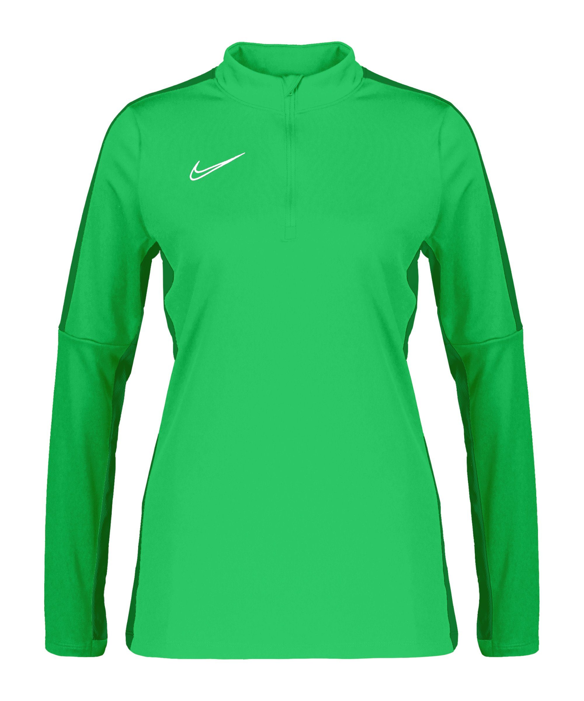 Nike Sweater Academy Damen Drill Top 23 gruengruenweiss