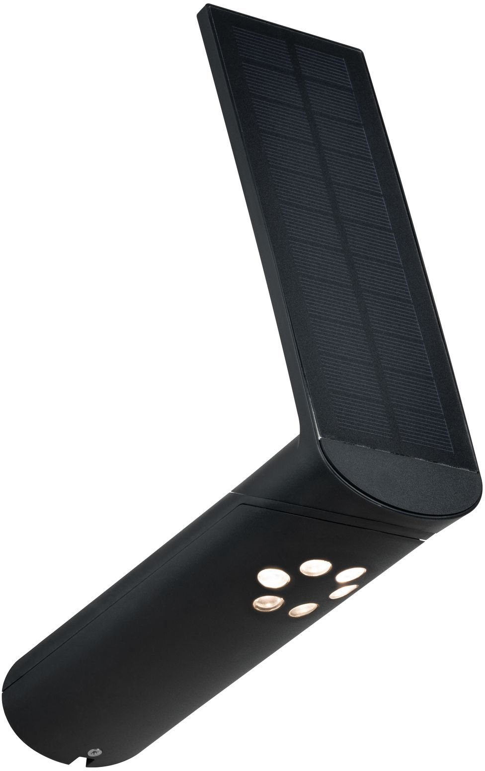 Warmweiß, Paulmann LED Außen-Wandleuchte Ilias, mit integriert, Solar, Bewegungsmelder, Bewegungsmelder fest LED-Board, LED