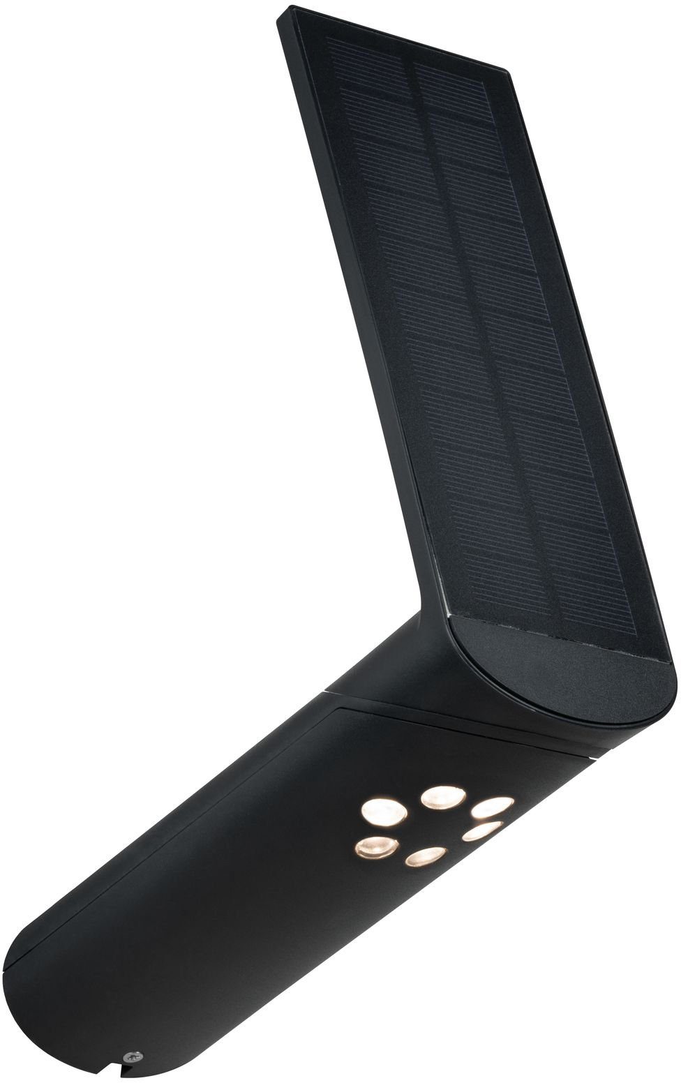 Paulmann LED Außen-Wandleuchte Ilias, Bewegungsmelder, LED fest integriert, Warmweiß, LED-Board, Solar, mit Bewegungsmelder