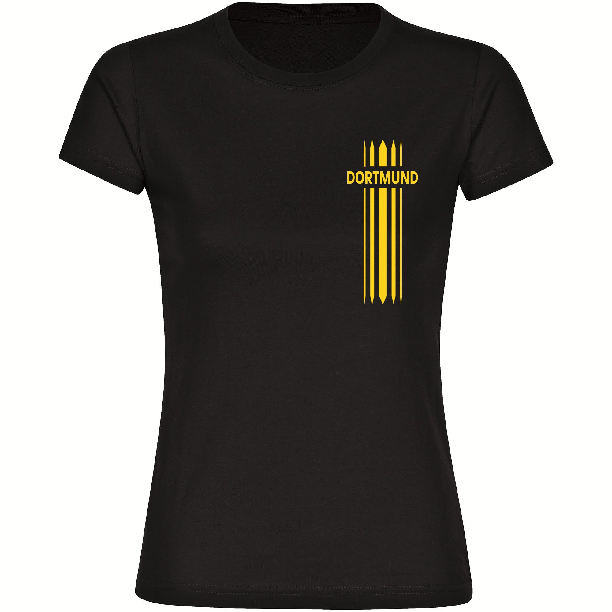 T-Shirt Damen Dortmund - Streifen - Frauen
