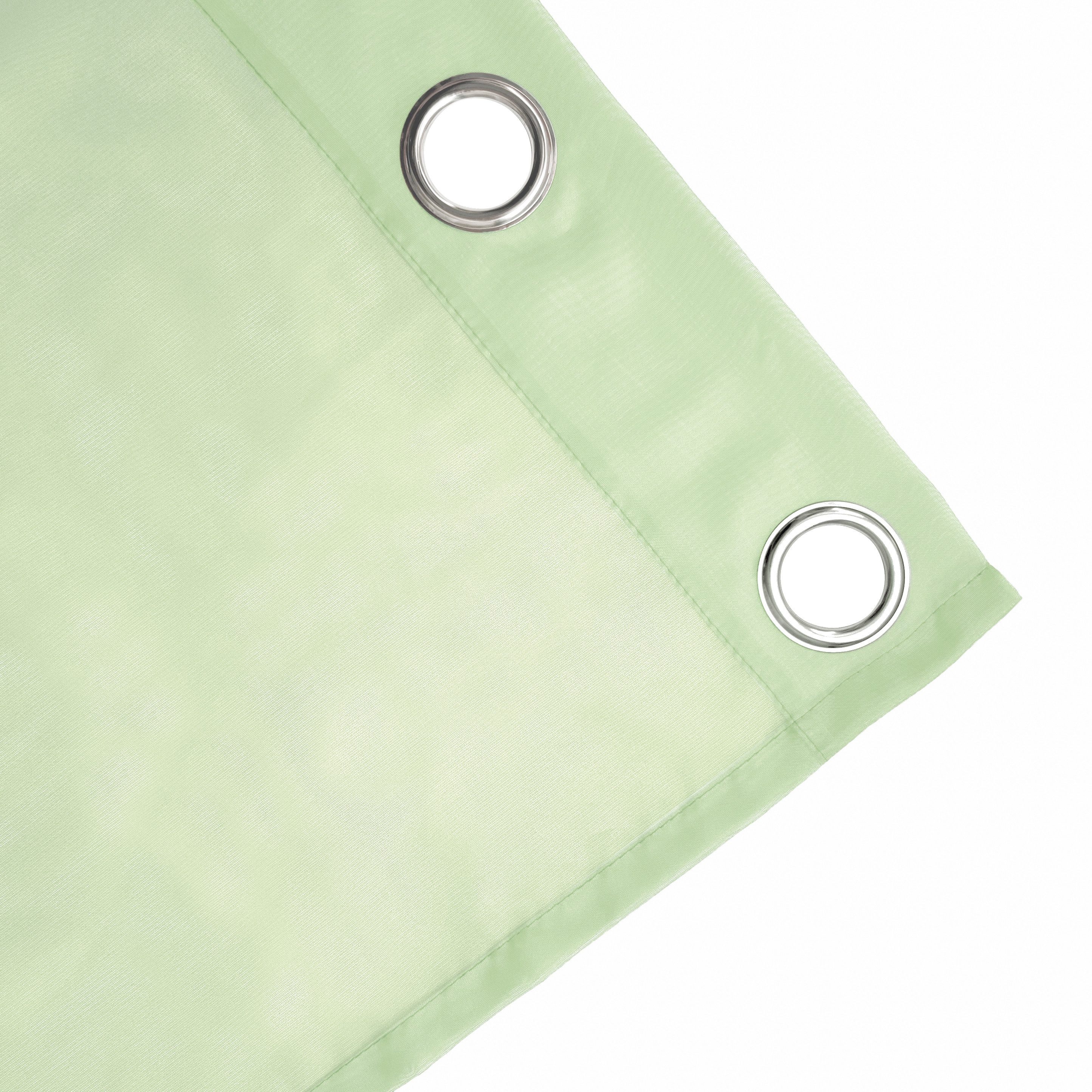 OTTO home Gardine XANA 1er- und 2er Pack mit Ösen, Topseller! (1 St), Ösen, transparent, Voile, einfarbig, 1 bzw. 2er Set, pflegeleicht, Kundenliebling – Bild 5 von 5