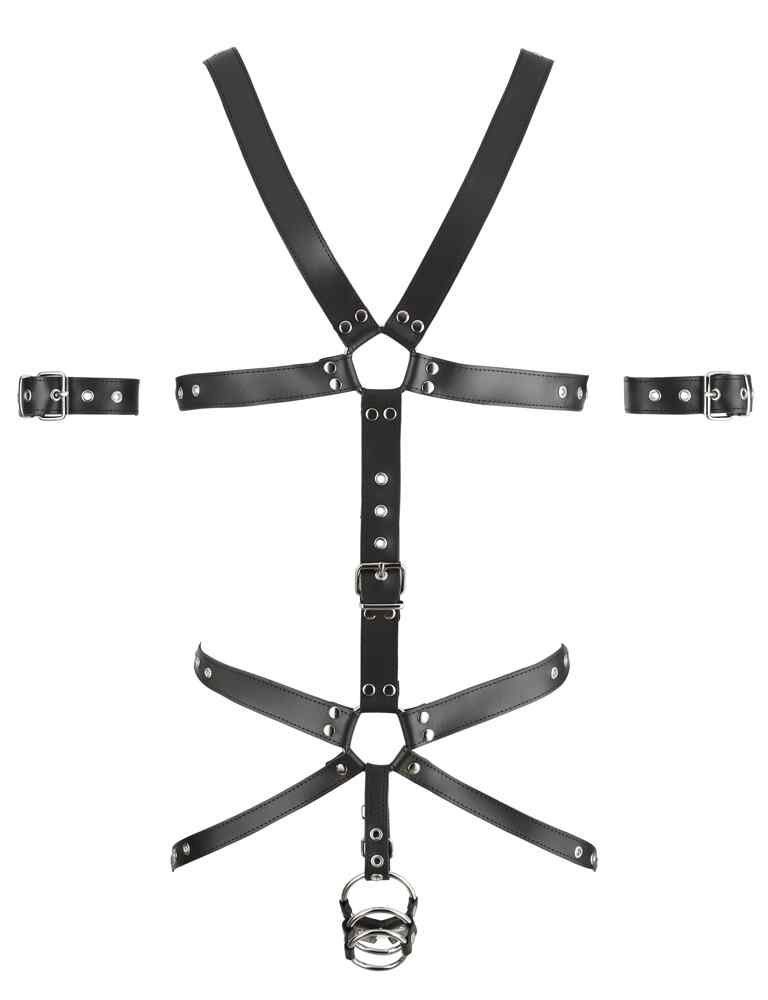 ZADO Erotik-Harness Harness 1-tlg. Leder XL, S - Herren