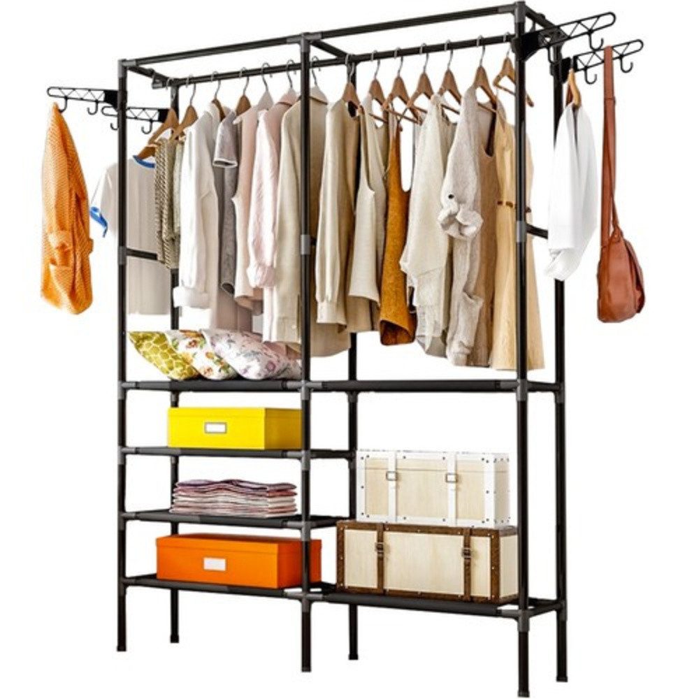 Ruhhy Garderobe Kleiderschrank Kleiderbügel (Spar-Set, 1 günstig online kaufen