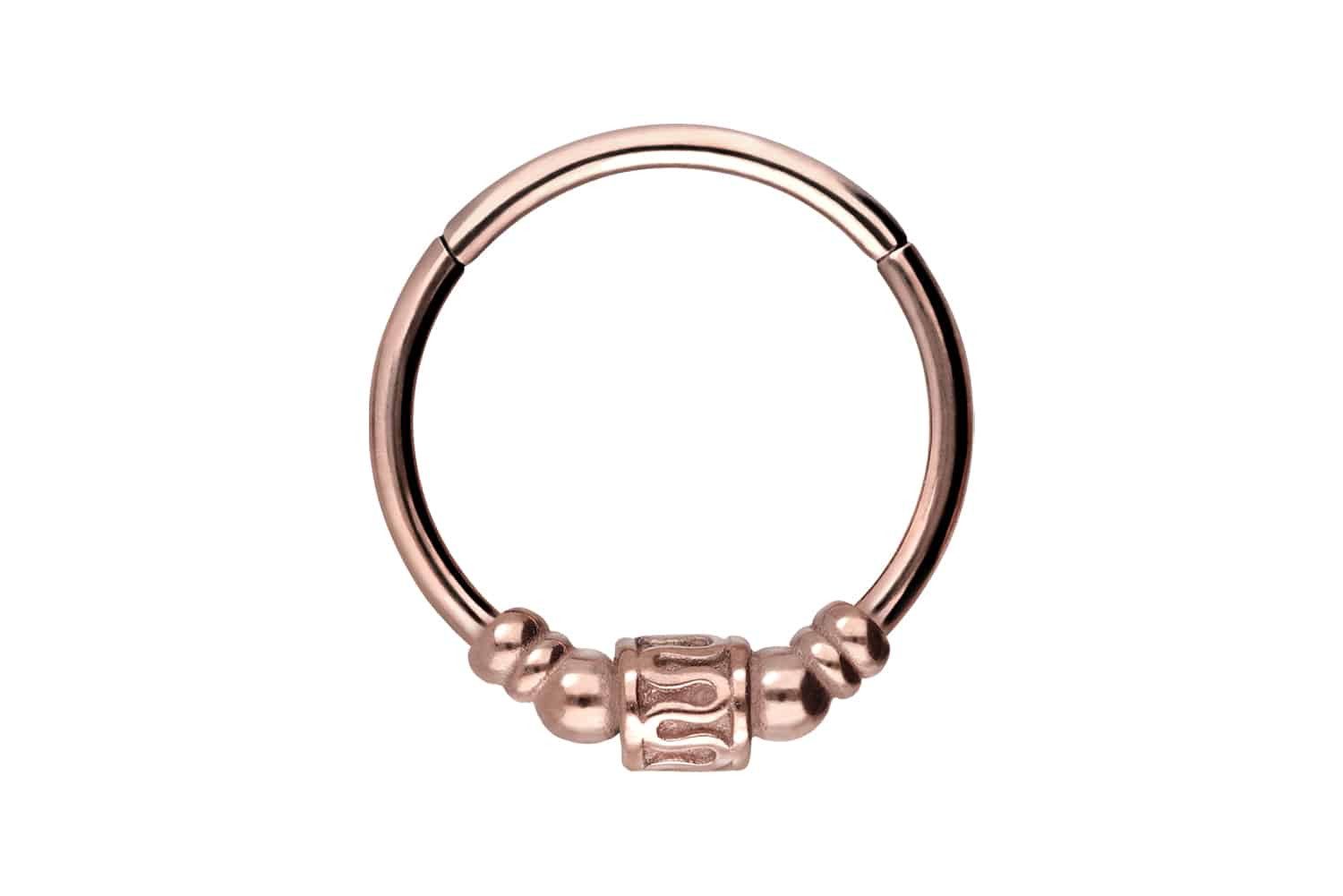 Nasenpiercing Chirurgenstahl Segmentring Clicker ETHNO-DESIGN