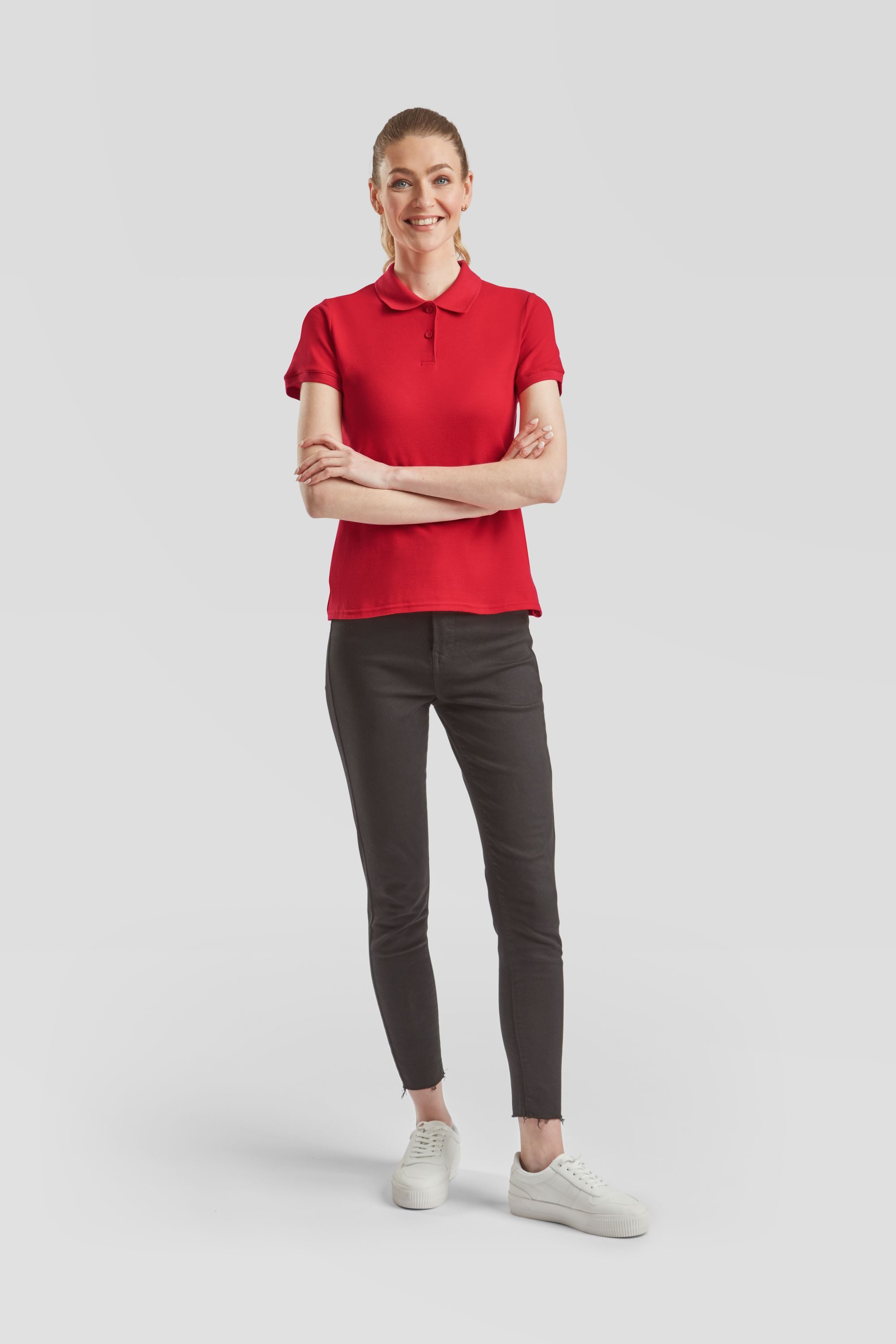Fruit of the Loom Poloshirt Fruit of the Loom Premium Polo Lady-Fit günstig online kaufen
