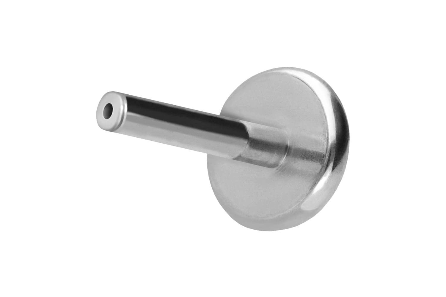 PIERCINGLINE Piercing-Set Titan Labret mit Push Fit ohne Kugel (Labrets, 1-tlg)