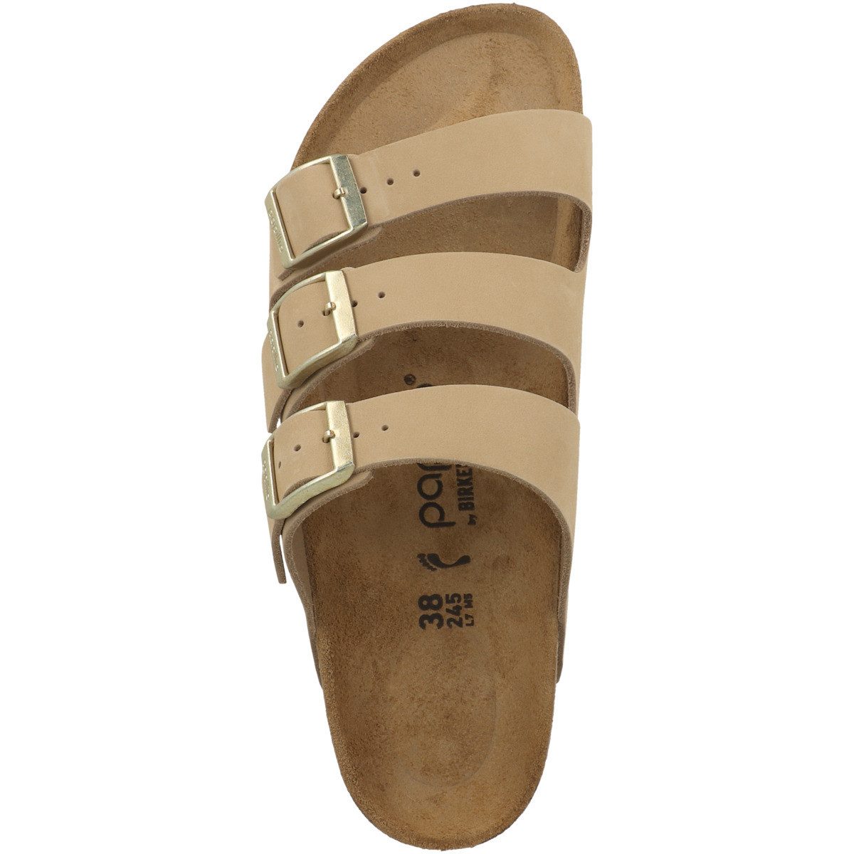 Papillio by BIRKENSTOCK Florida III Flex Platform Nubukleder schmal Damen Sandale Sandaletten, Sommerschuhe, Badeschuhe, Riemchen, Schlappen