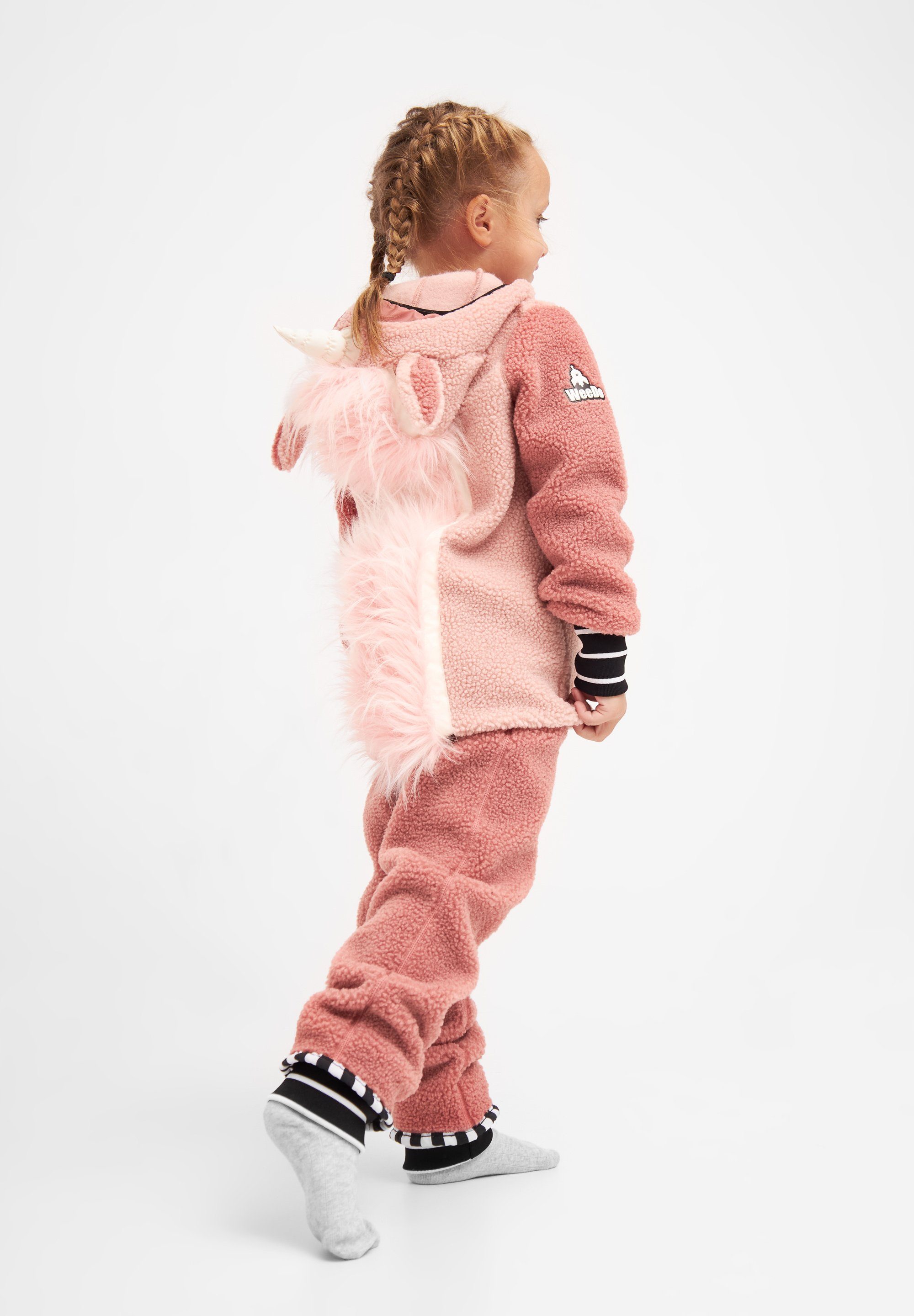 WeeDo recyceltem Produktion Material, Fleecejacke aus UNIDO Teddy-Fleece limitierte