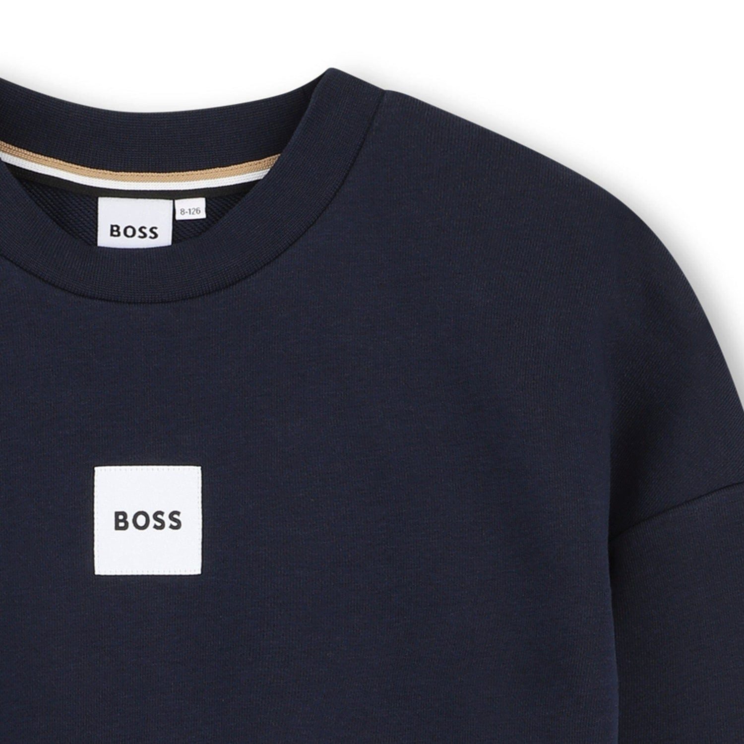 BOSS Sweatshirt BOSS Kidswear Fleece-Sweatshirt – Marine