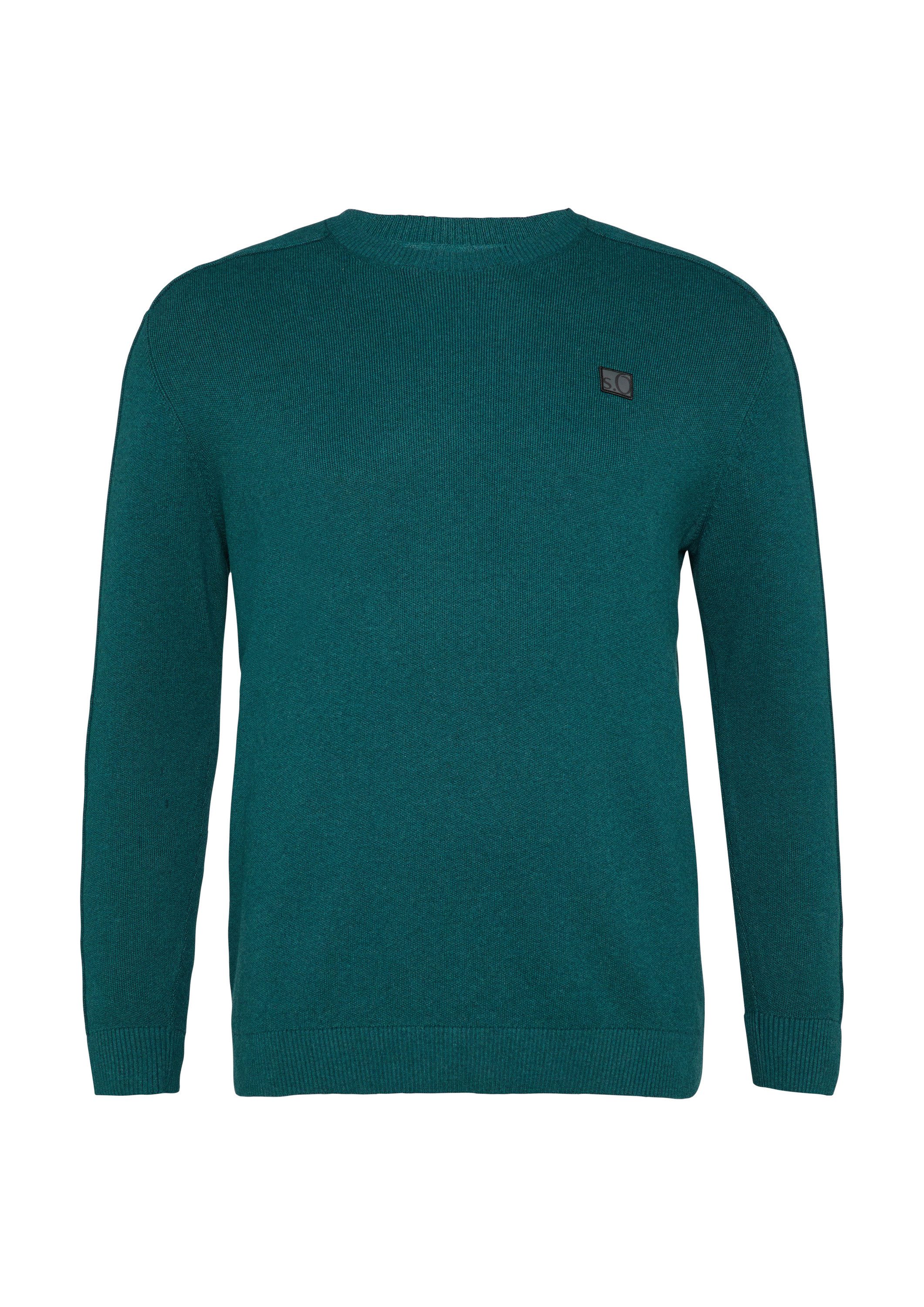 s.Oliver Longpullover Strickpullover Strickpullover mit Nahtdetails günstig online kaufen