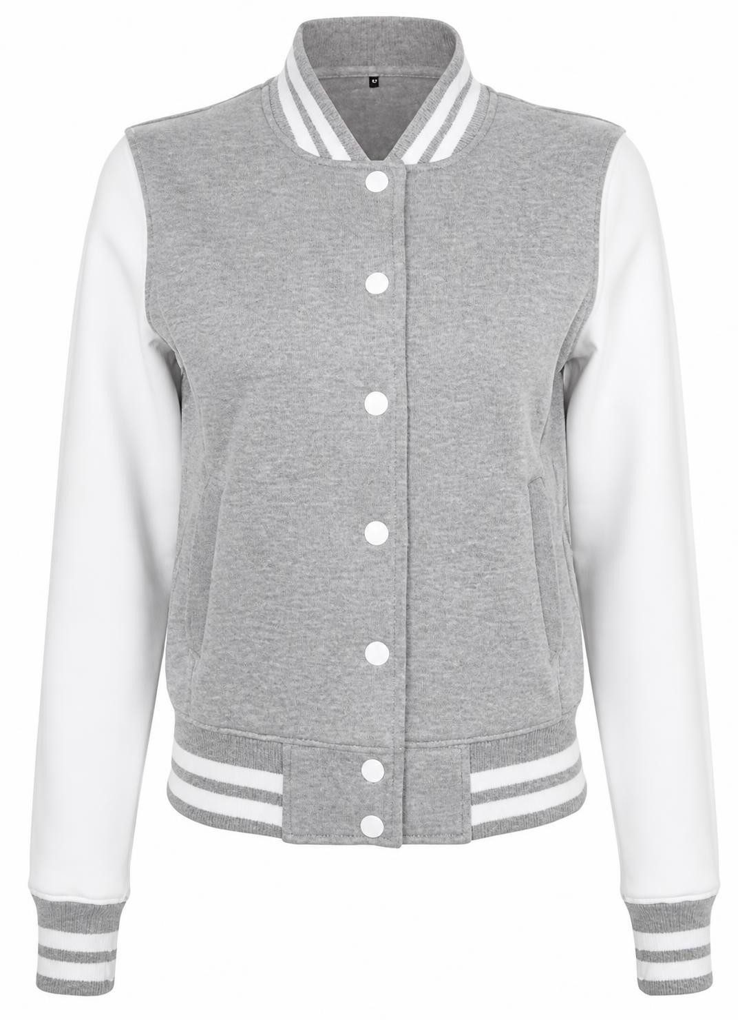 Build Your Brand Sweatjacke Ladies Sweat College Jacket