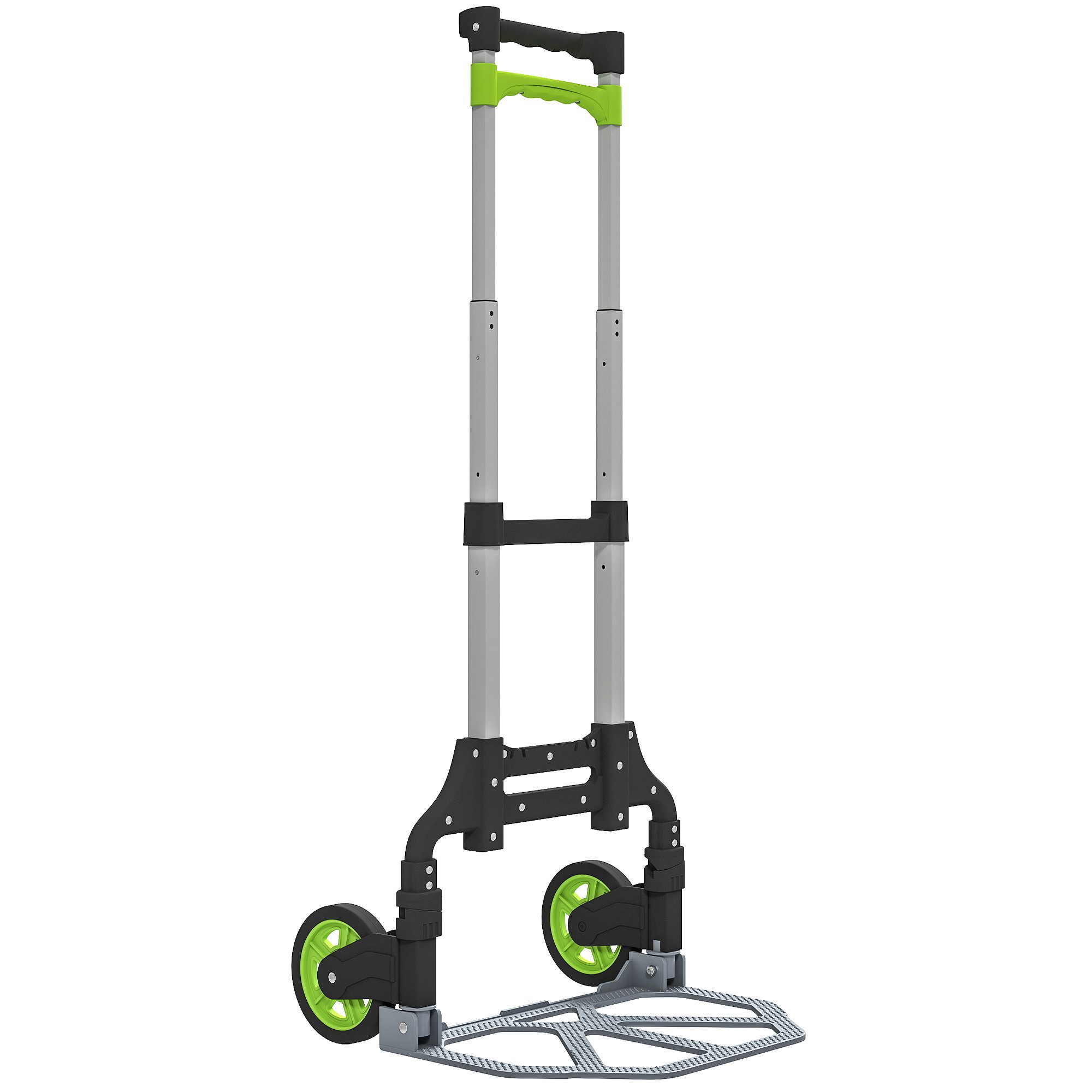 FELIXLEO Sackkarre Sackkarre klappbar Aluminium Transportkarre mit Teleskopgriff, (1-St)