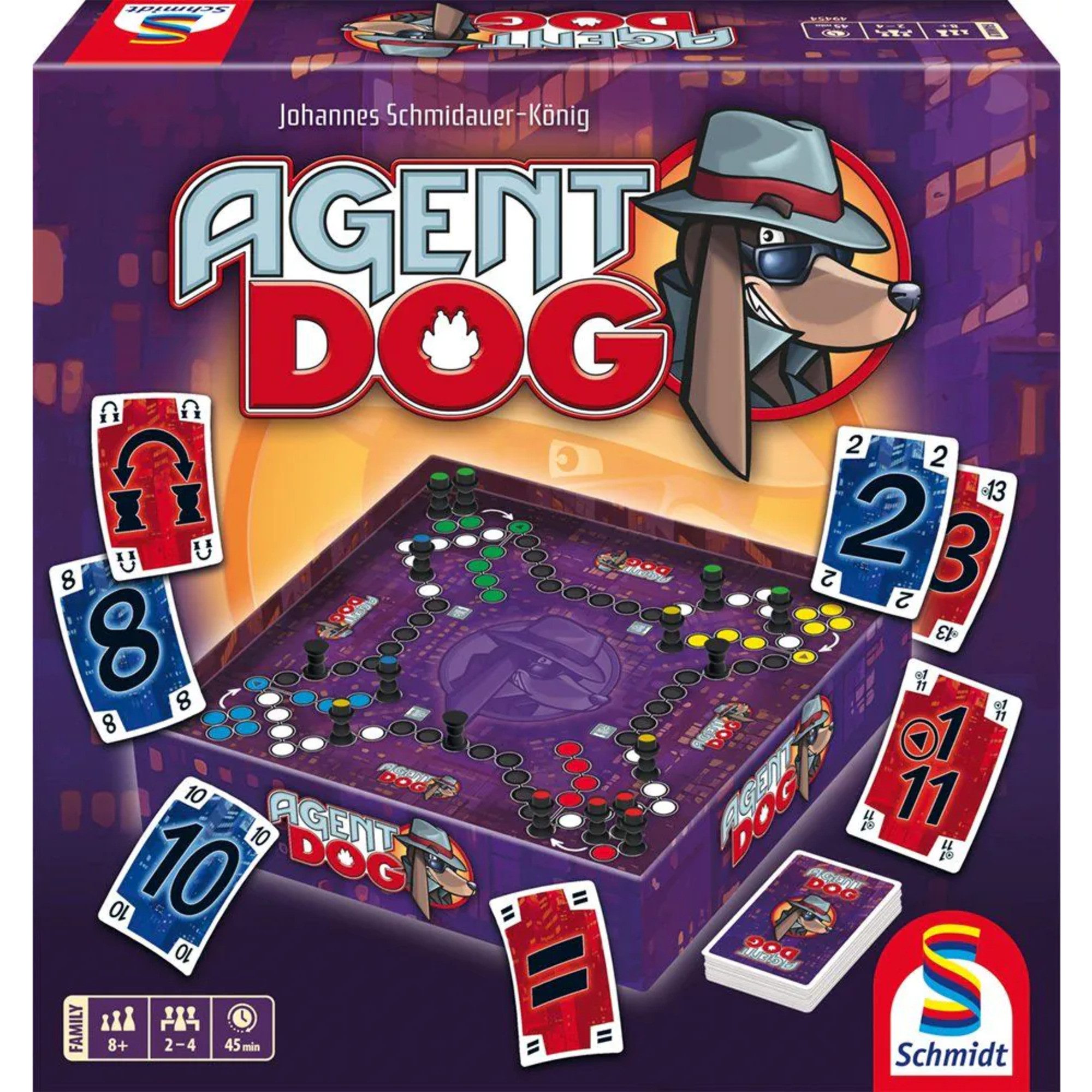 Schmidt Spiele Spiel Schmidt Spiele Agent DOG, Brettspiel