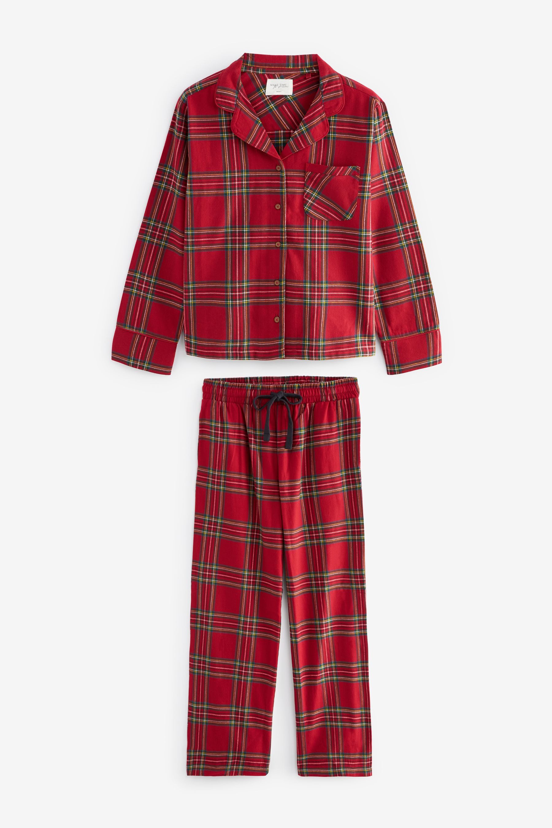 Next Pyjama Flanellschlafanzug aus der Familienkollektion günstig online kaufen