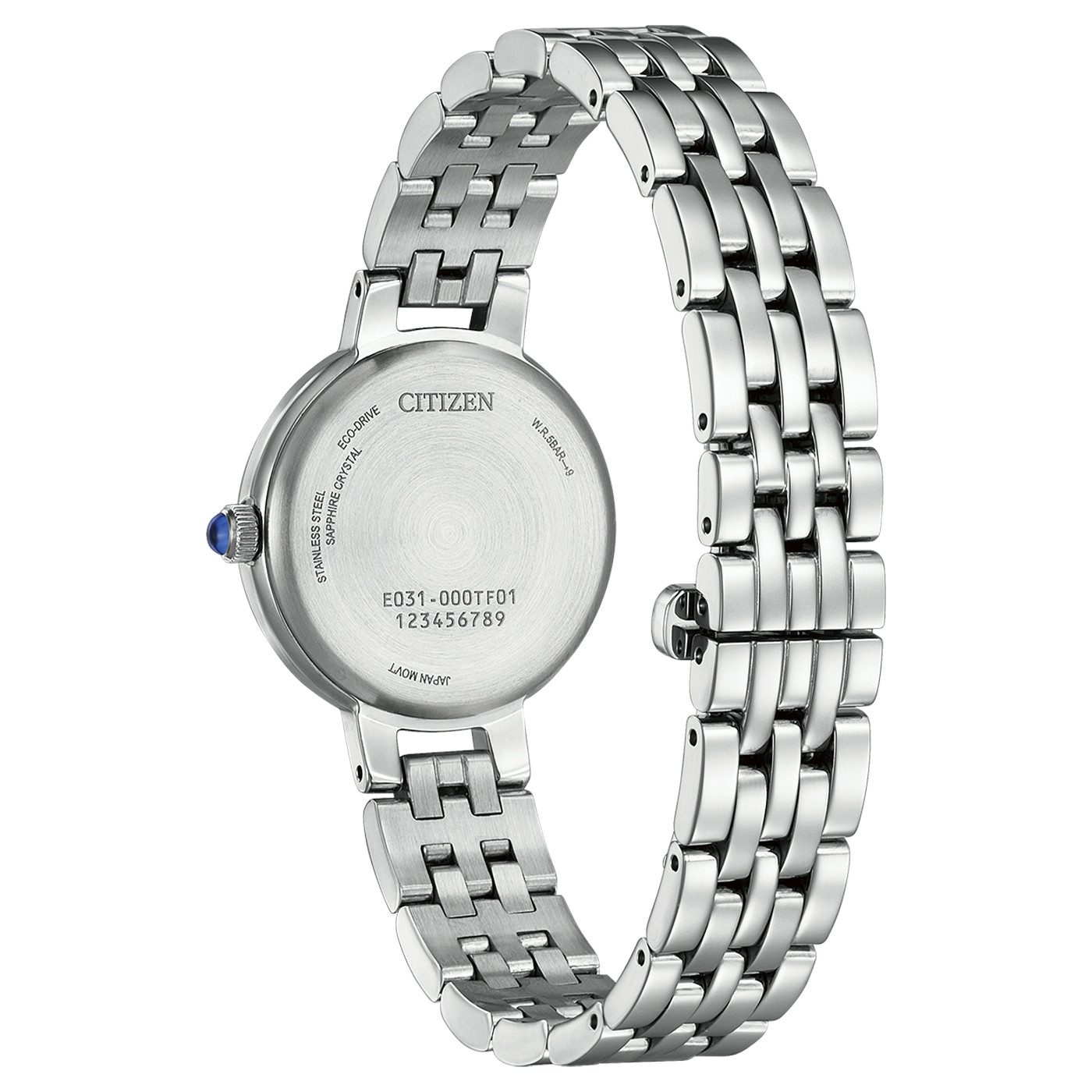 Citizen Solaruhr Citizen L EM0990-81E, Quarzuhr, Armbanduhr, Damenuhr, Edelstahlarmband, analog