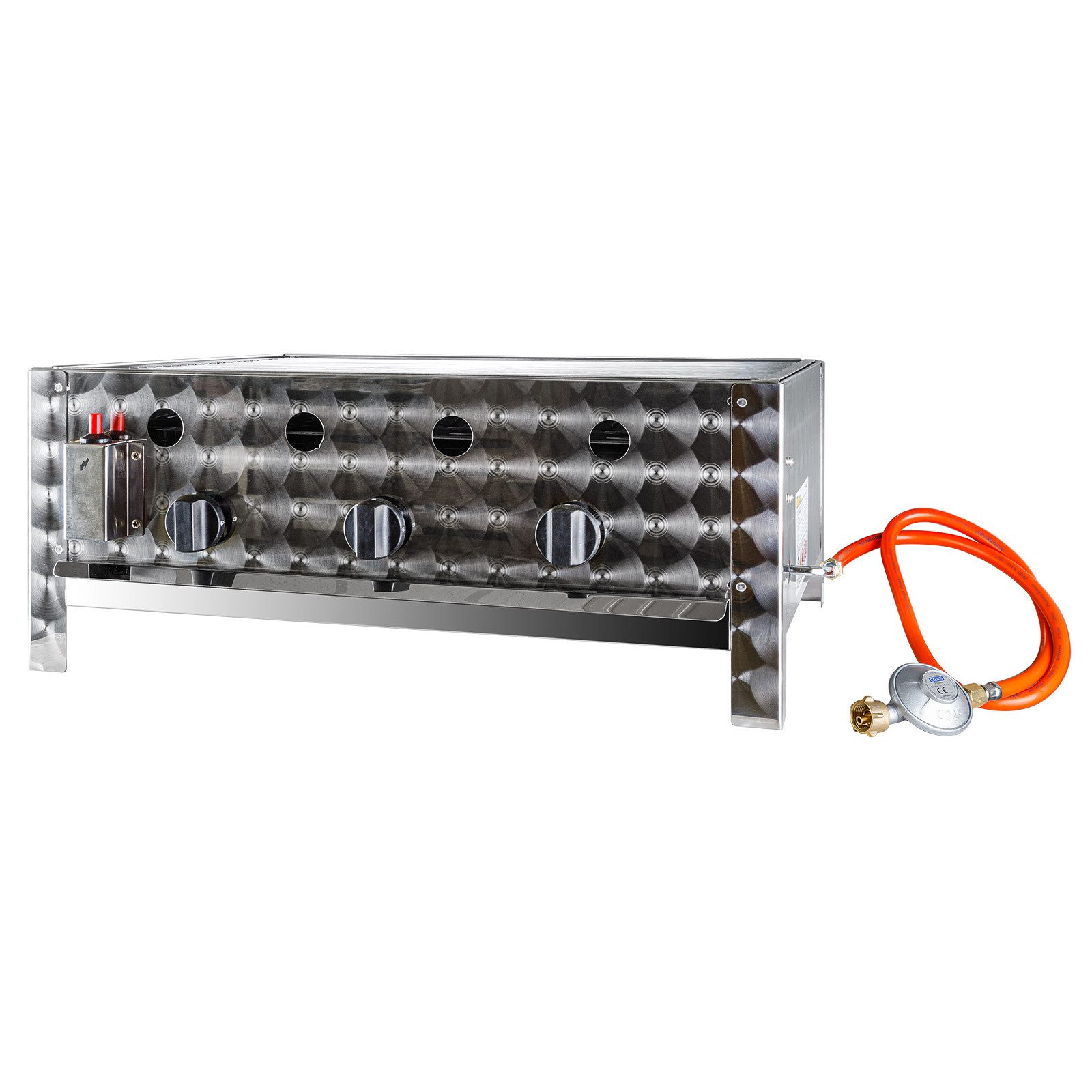DEMA Gasgrill Gasbräter mit Grillrost DGB3