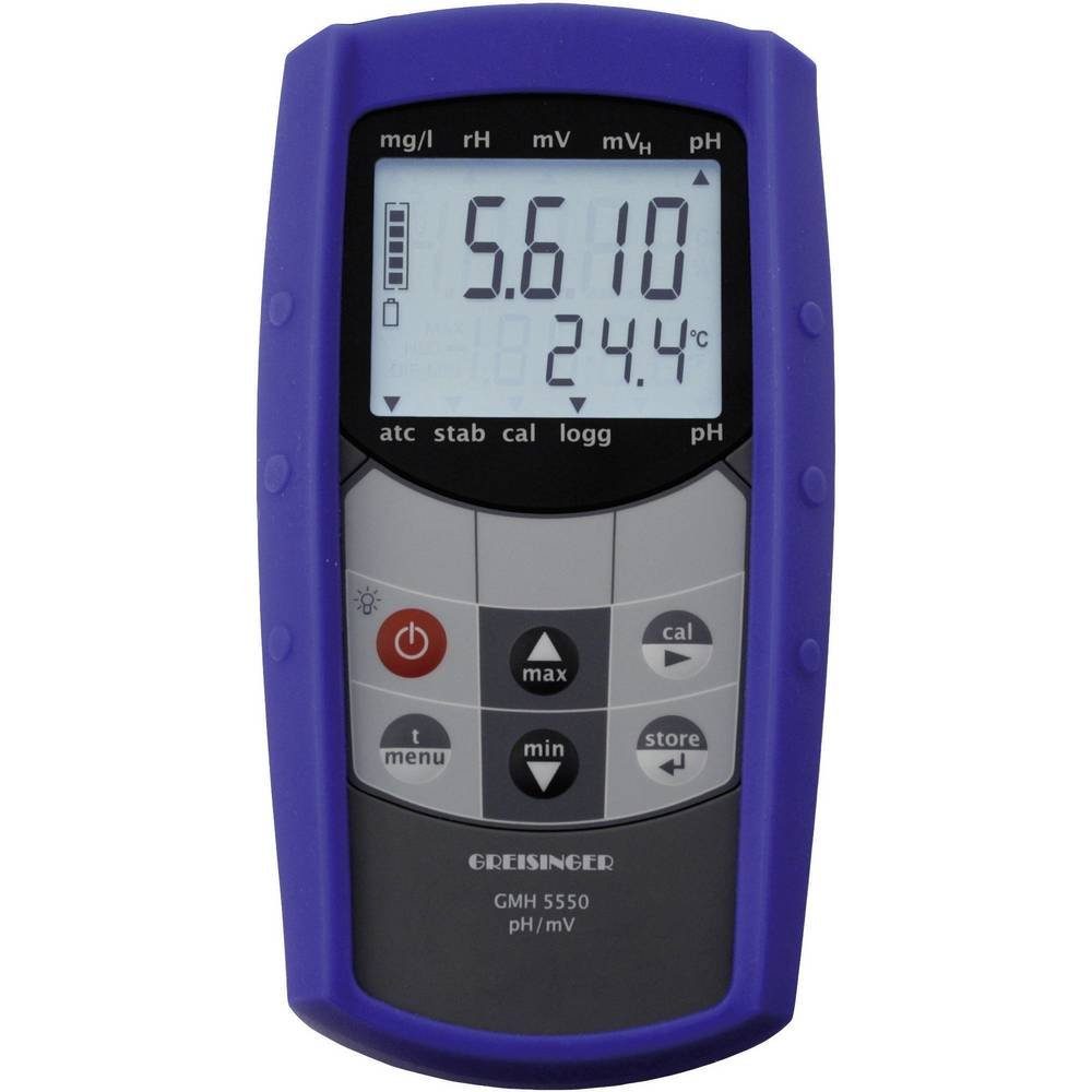 Greisinger Wasserzähler Wasserdichtes pH-/Redox-/Temperatur-Messgerät 600426