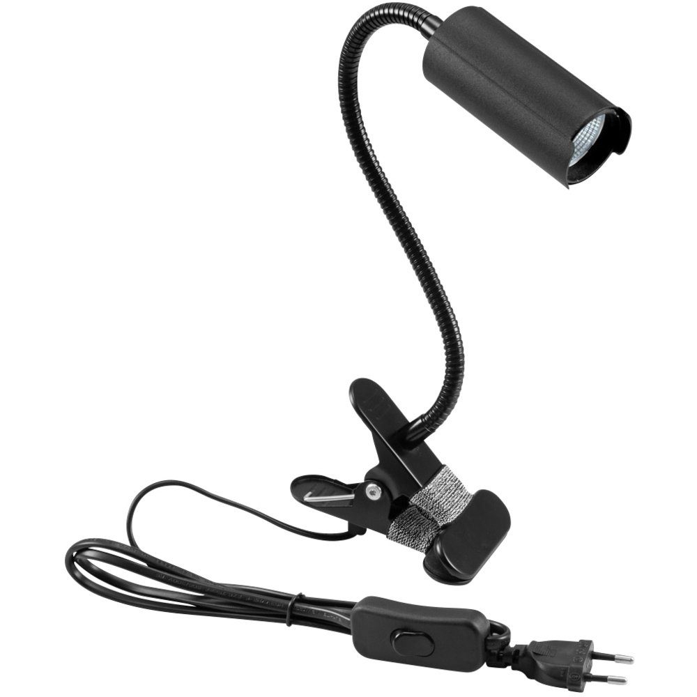 EUROLITE Klemmleuchte Eurolite KKL-7 41600552 LED-Klemmleuchte 7 W Schwarz