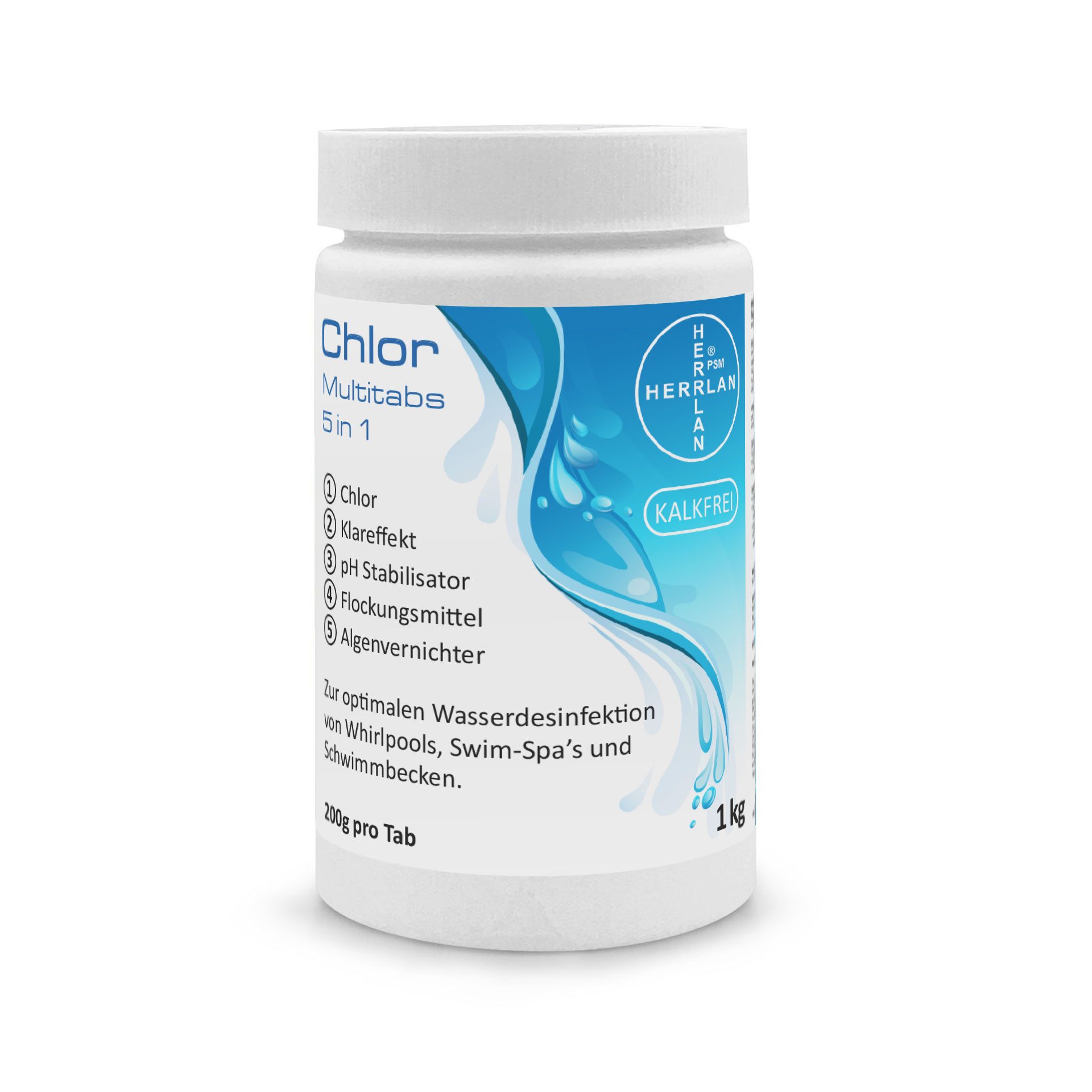 HERRLAN Chlortabletten Multitabs 5 in 1, günstig online kaufen