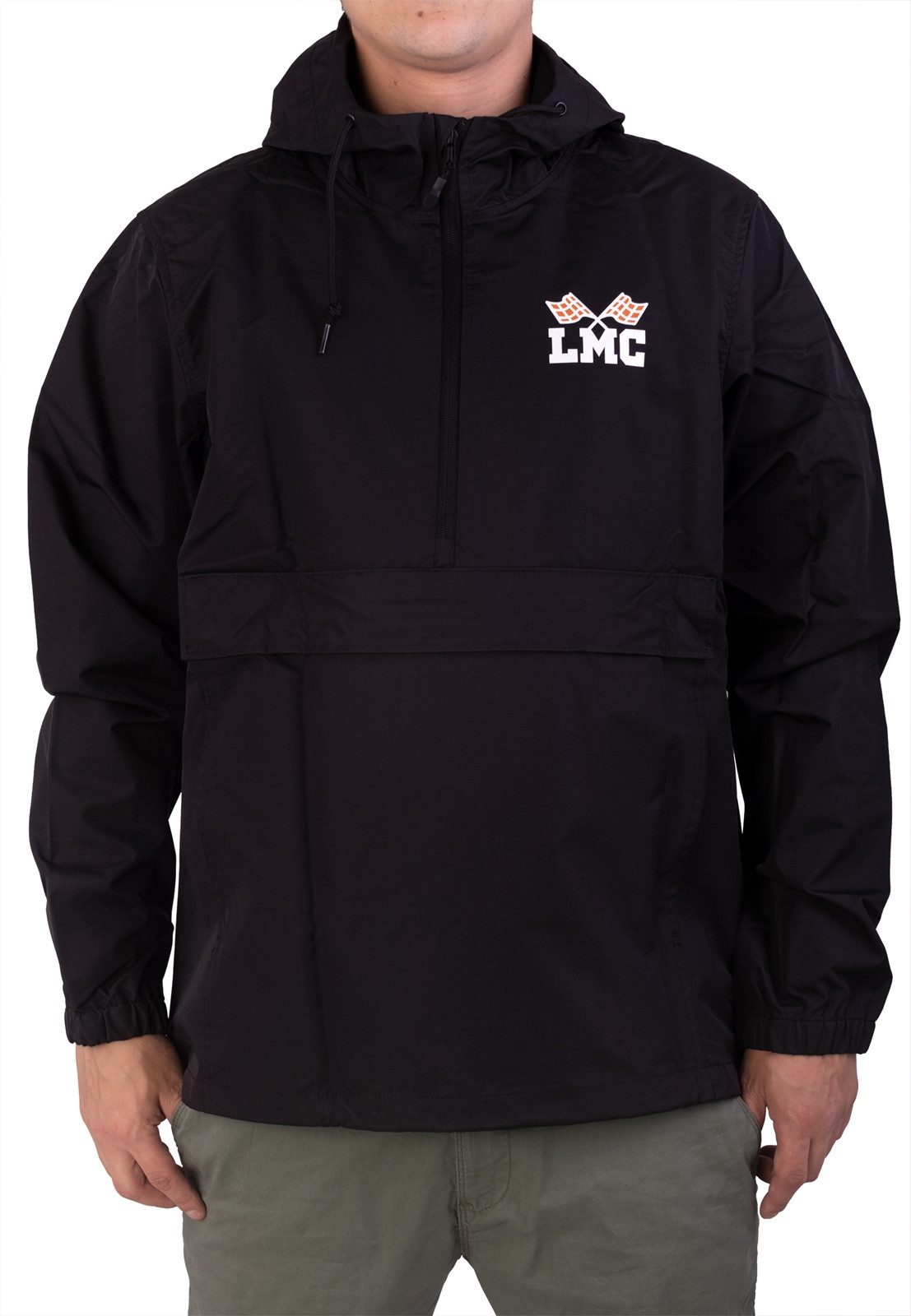 Loser Machine Windbreaker Windbreaker Loser Machine Starting Line (1) Kurzer 1-Wege-Reißverschluss