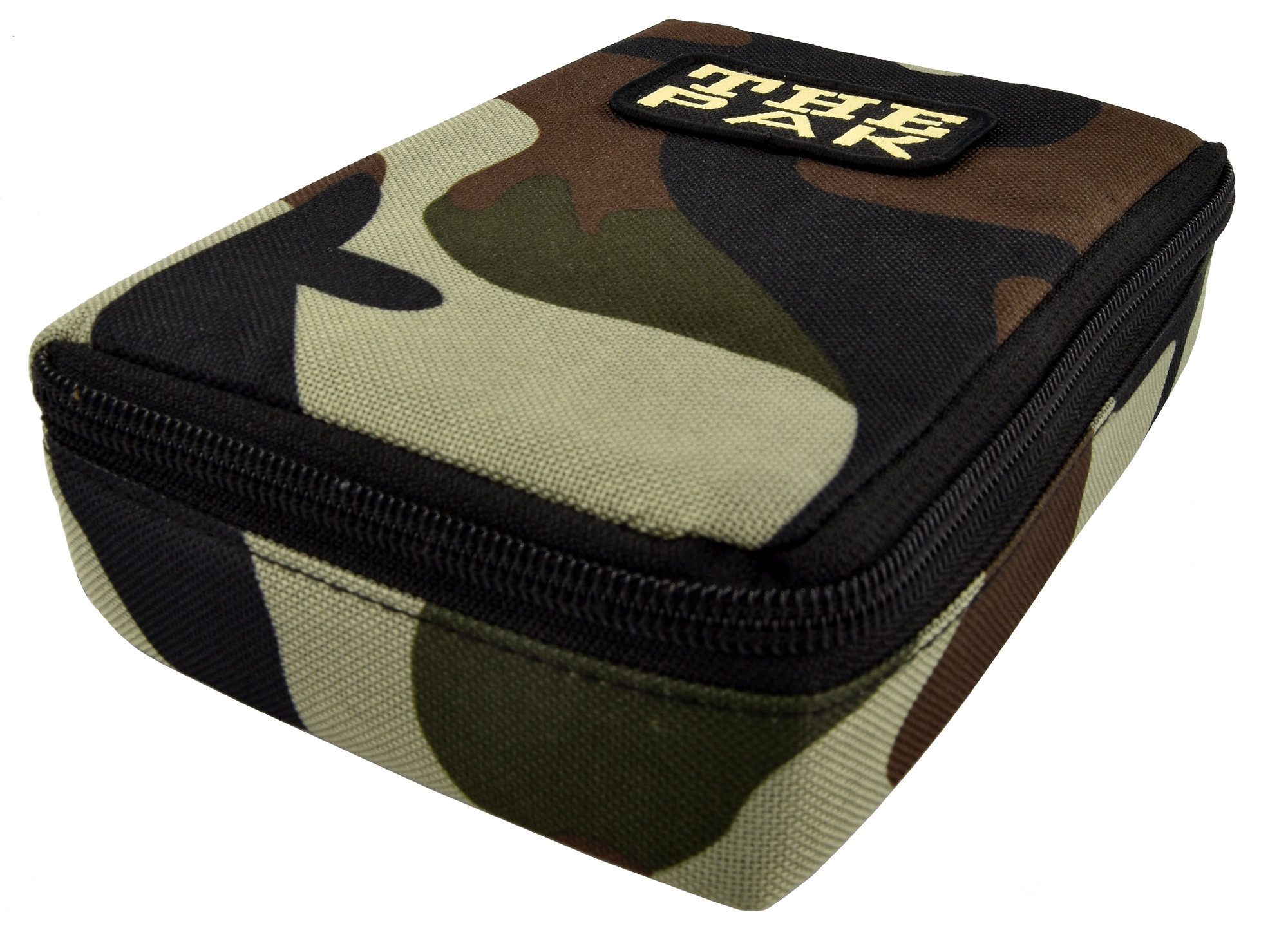 Karella Dartpfeil Darttasche THE PAK - camo, Dart Case Etui Tasche für Dartpfeile Flights