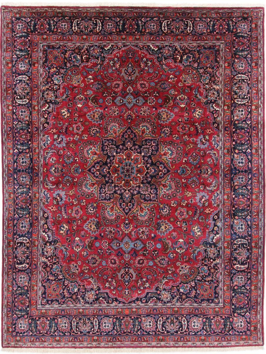 Orientteppich Mashhad 267x343 Handgeknüpfter Orientteppich / Perserteppich, Nain Trading, rechteckig, Höhe: 12 mm
