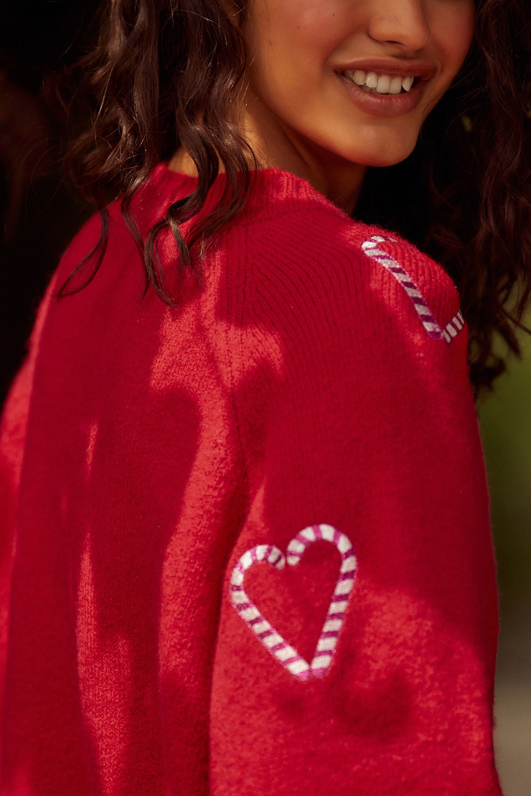 Next Strickpullover Weihnachtspullover (1-tlg)