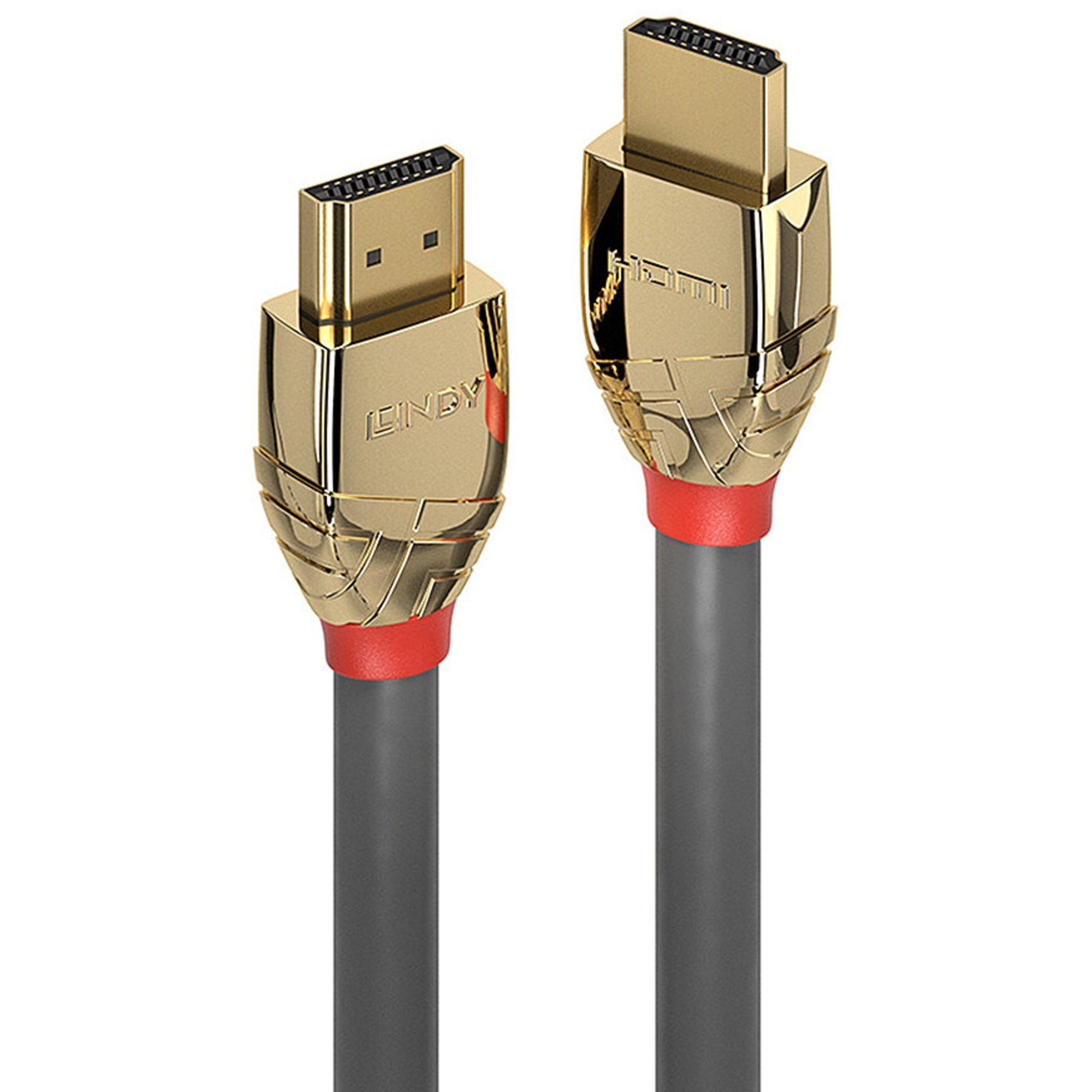 Lindy Ultra High Speed HDMI Kabel, Gold Line, (1 HDMI-Kabel
